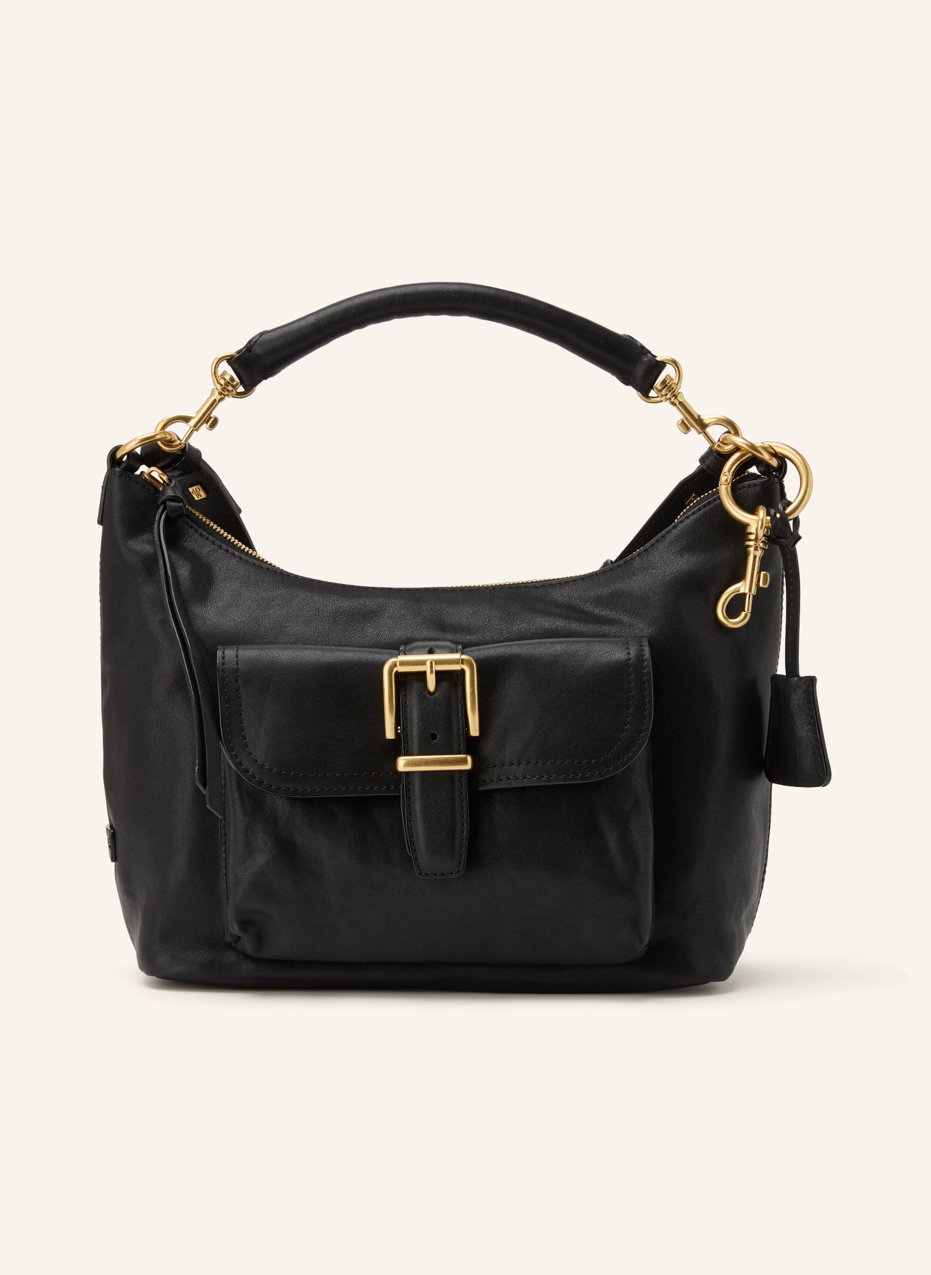 Marc O'Polo Shoulder bag: BLACK / GOLD