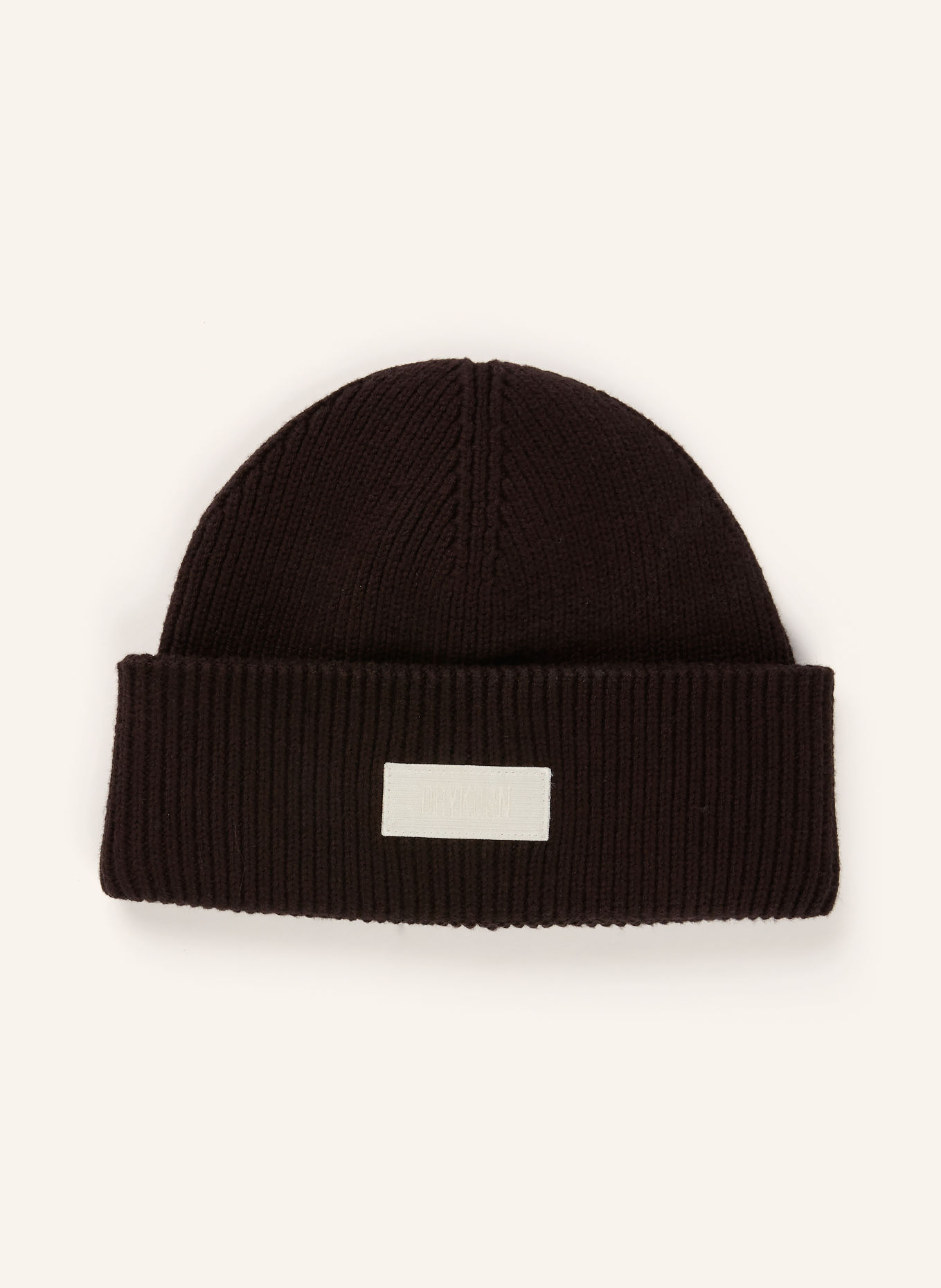 DRYKORN MOAH hat: DARK BROWN / CREAM