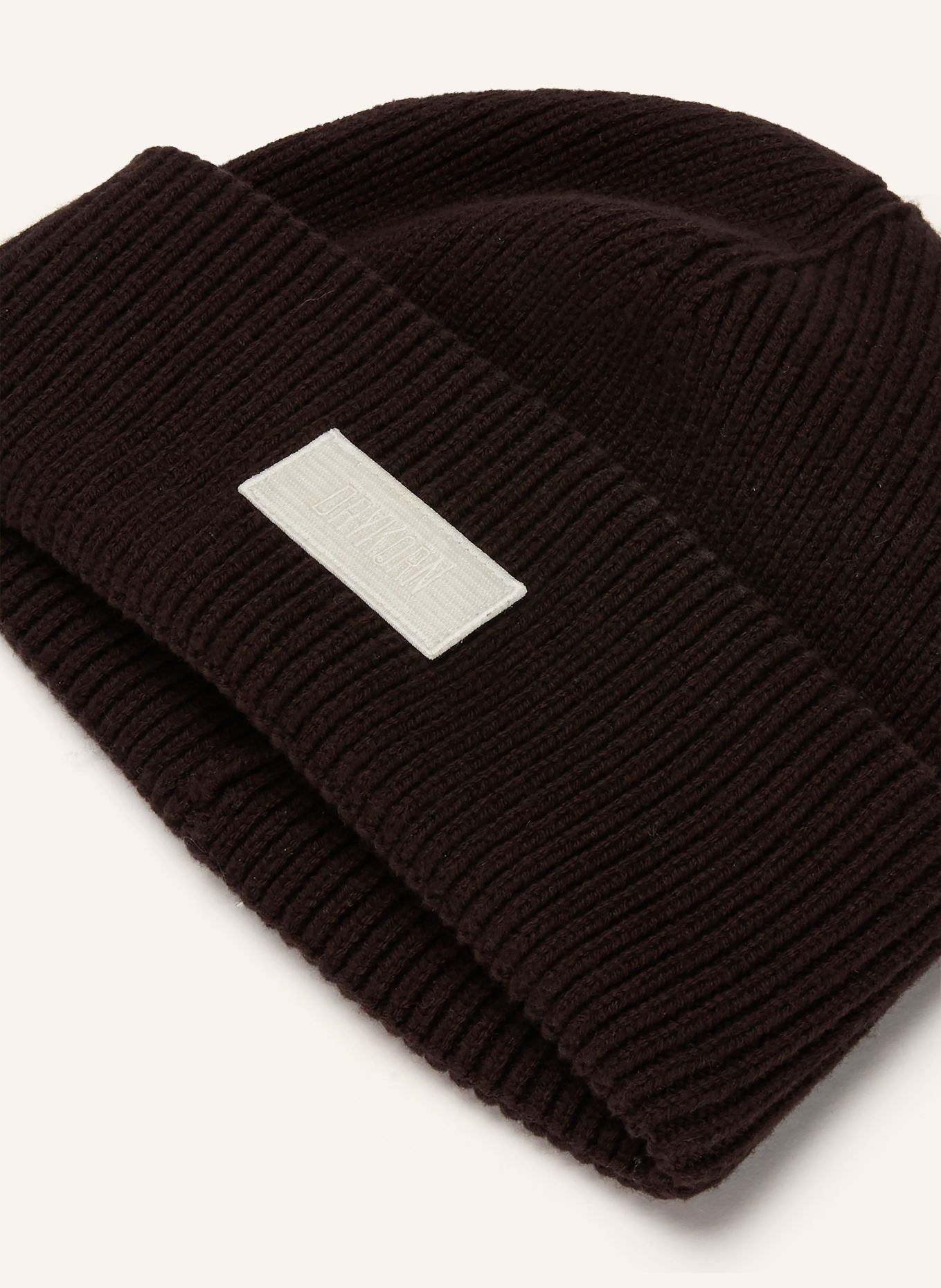 DRYKORN MOAH hat: DARK BROWN / CREAM