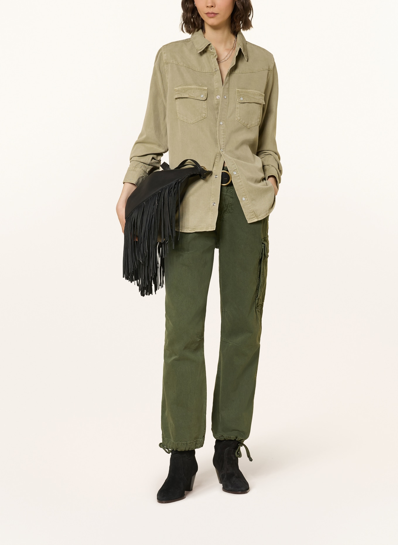 ba&sh Hemdbluse JADA: OLIV