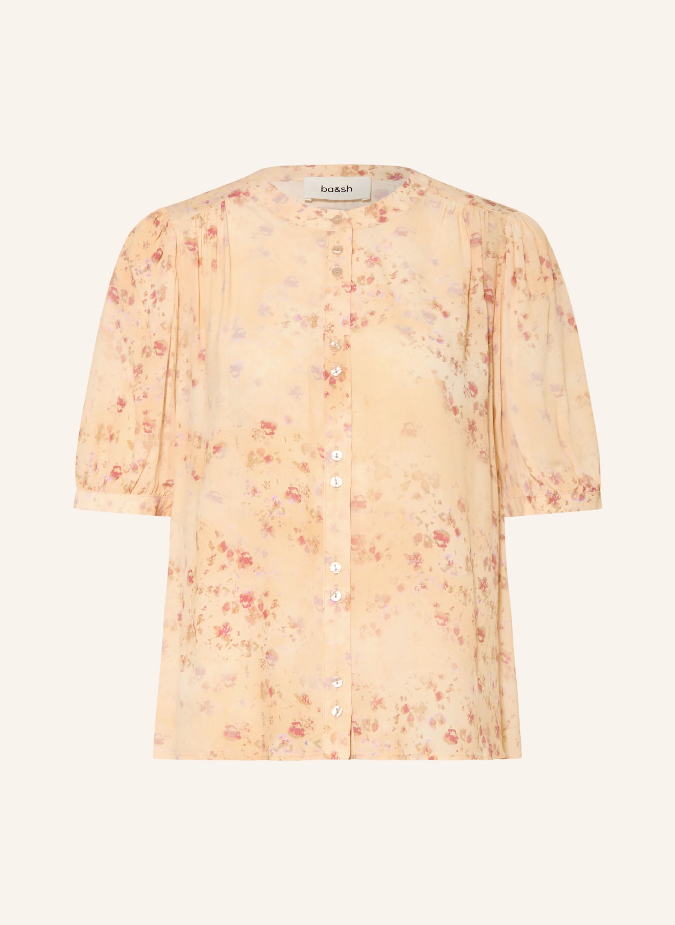 ba&sh Bluse NOVELLA: HELLBRAUN / ALTROSA / HELLGRÜN