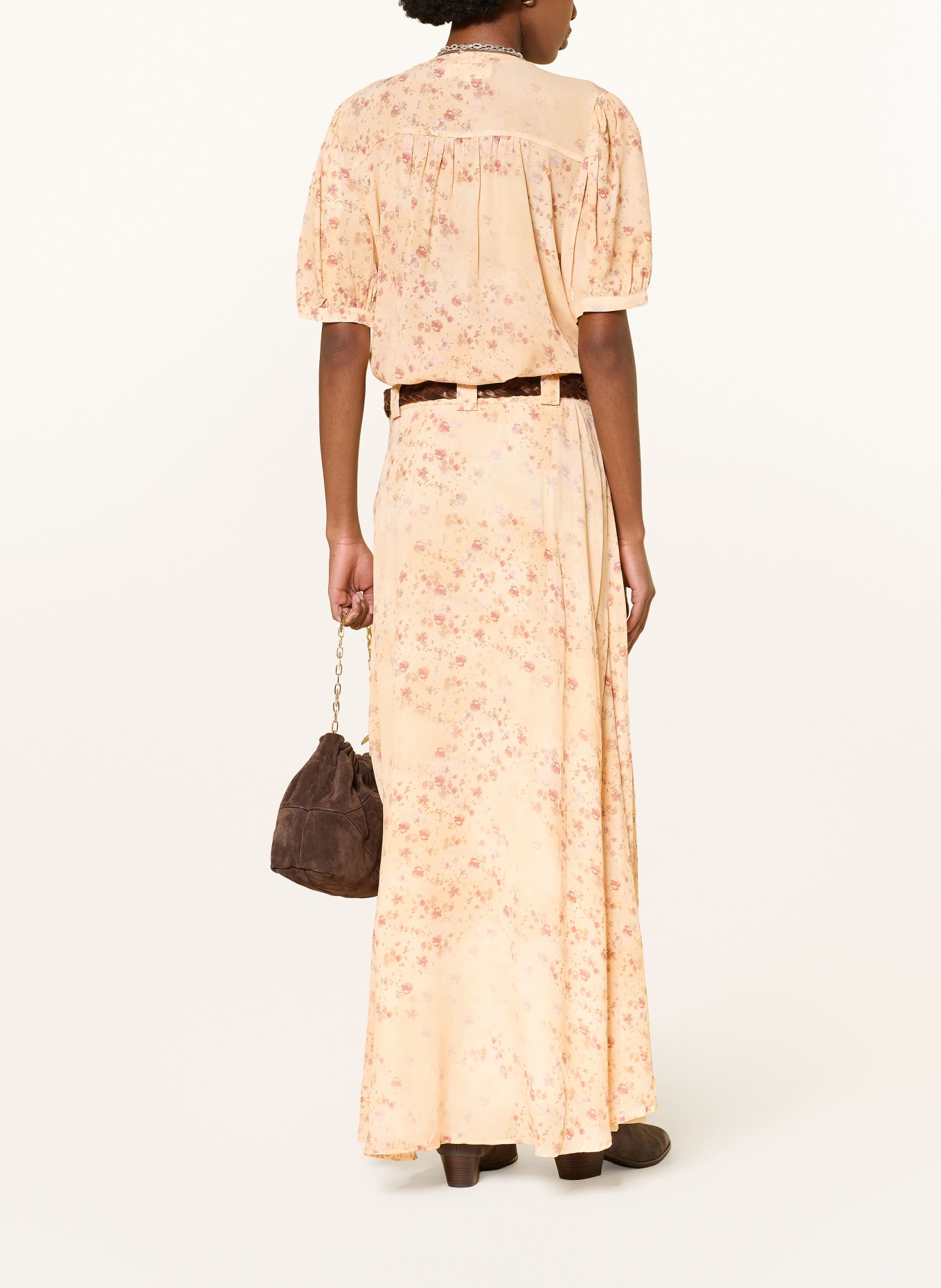 ba&sh Bluse NOVELLA: HELLBRAUN / ALTROSA / HELLGRÜN