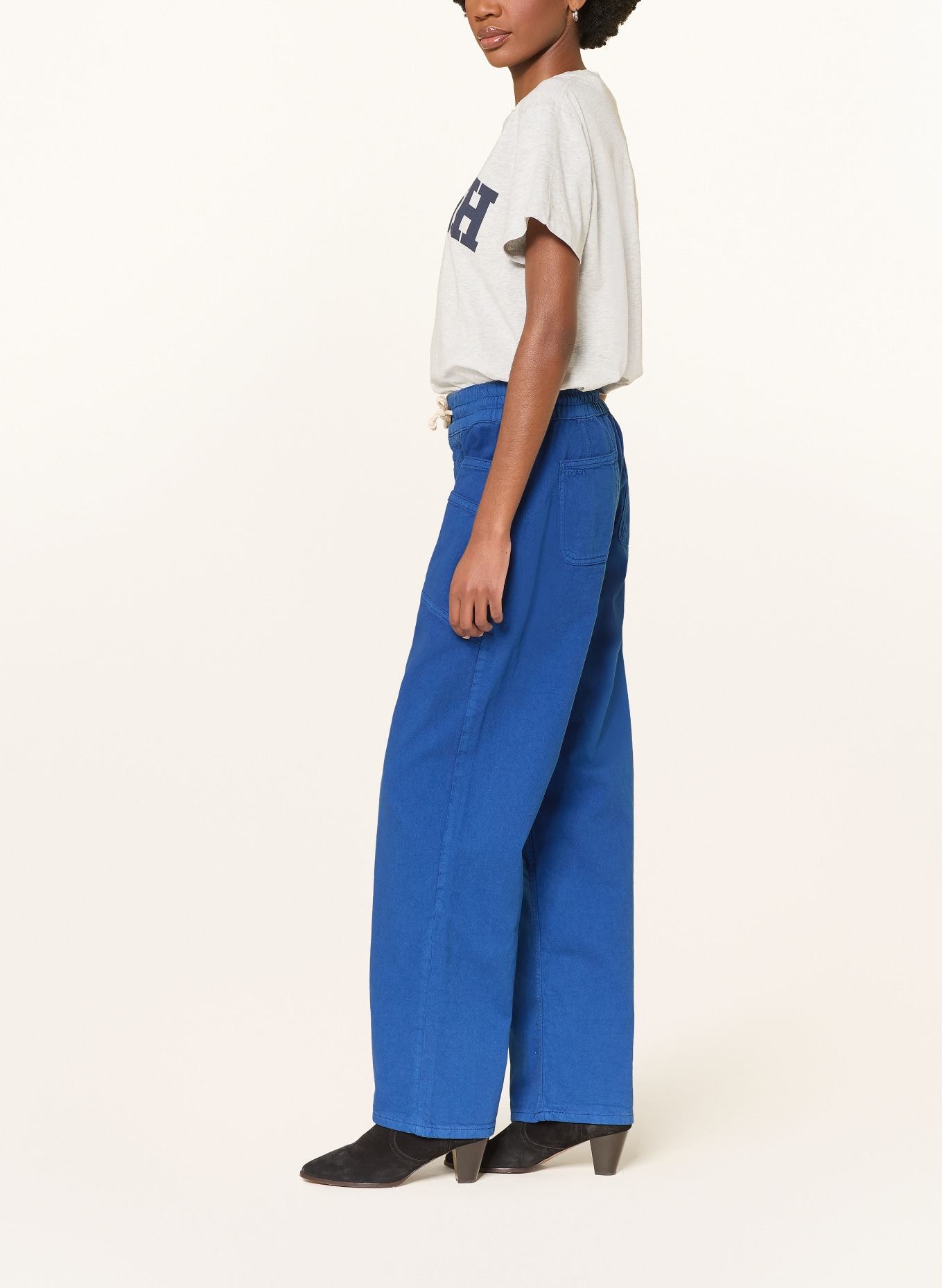 ba&sh Wide Leg Jeans FIMA: BLUE BLUE