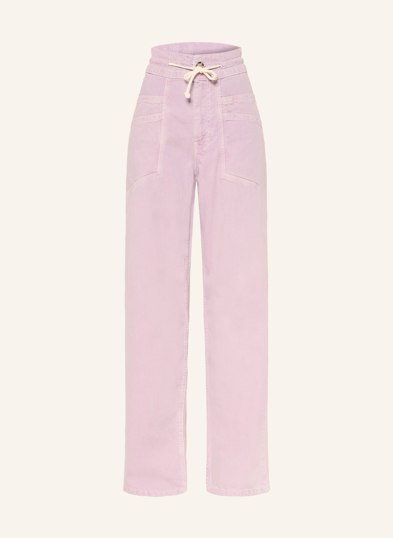 ba&sh Wide Leg Jeans FIMA: PURPLE LAVENDER