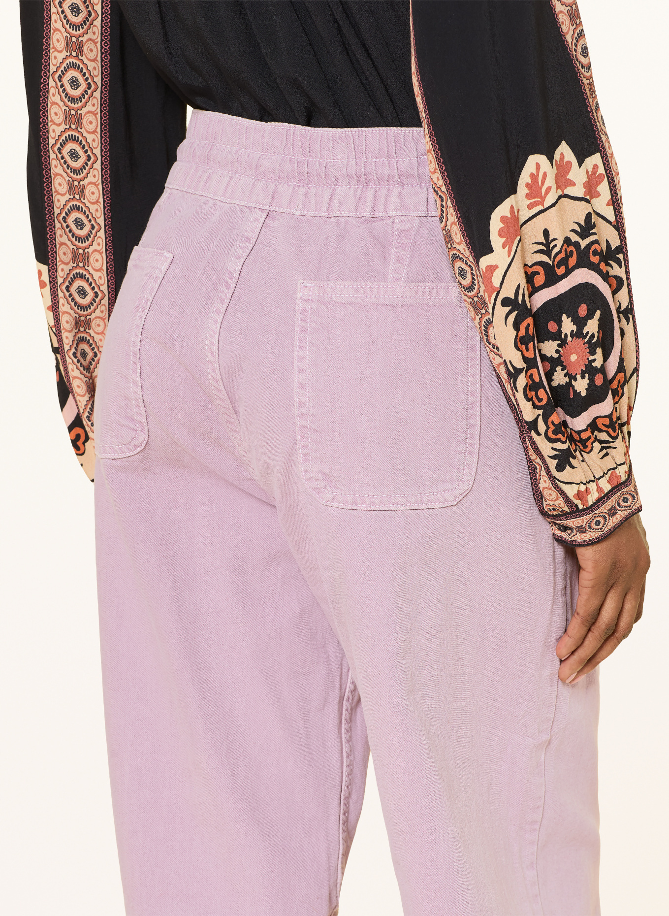 ba&sh Wide Leg Jeans FIMA: PURPLE LAVENDER