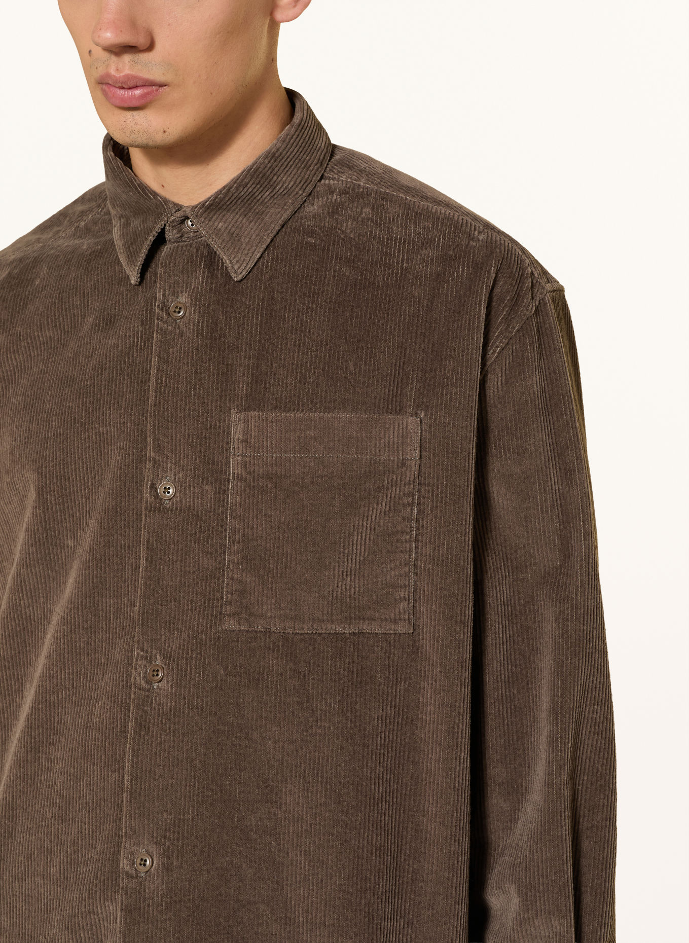 DRYKORN Corduroyhemd BAUNT Comfort Fit: BRUIN
