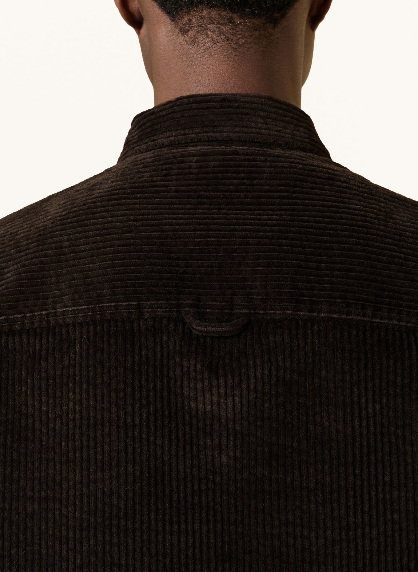 DRYKORN Corduroyhemd GUNRAY Comfort Fit: MARRON FONCÉ