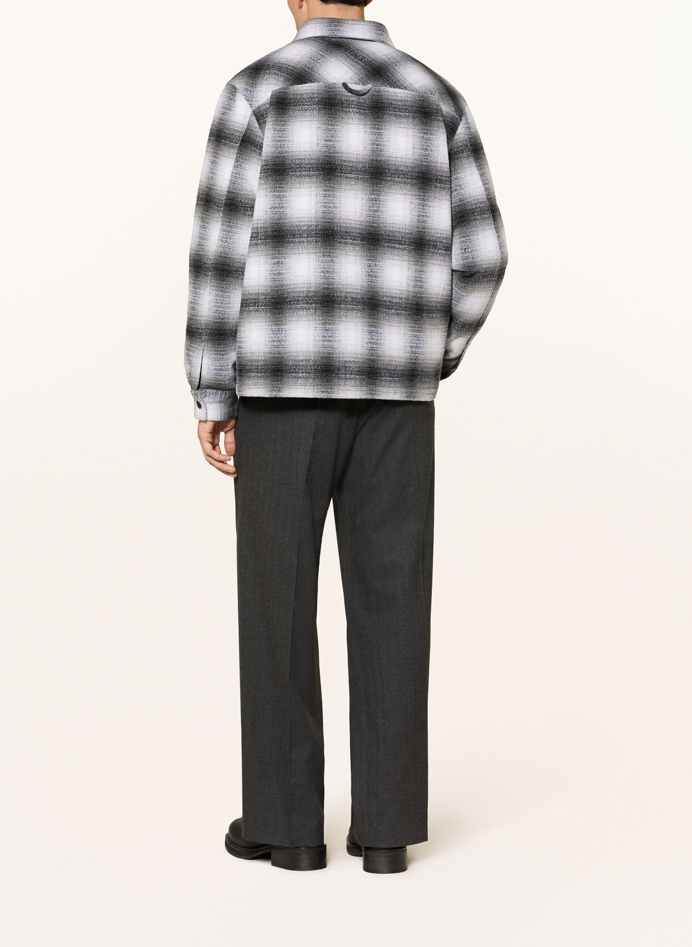 DRYKORN Hose LEEK Regular Fit: DUNKELGRAU