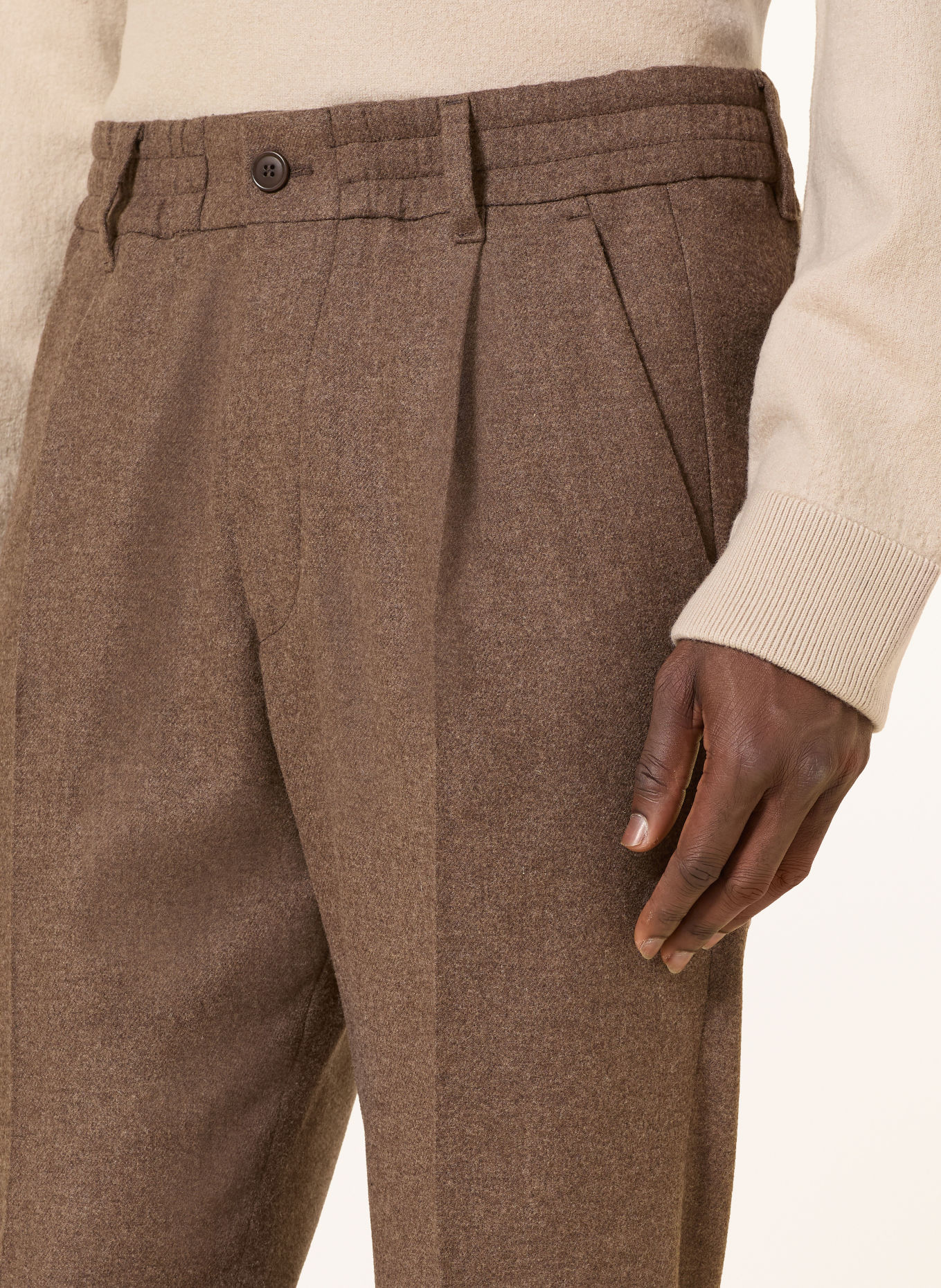DRYKORN Chino CHASY Extra Slim Fit: BRAUN