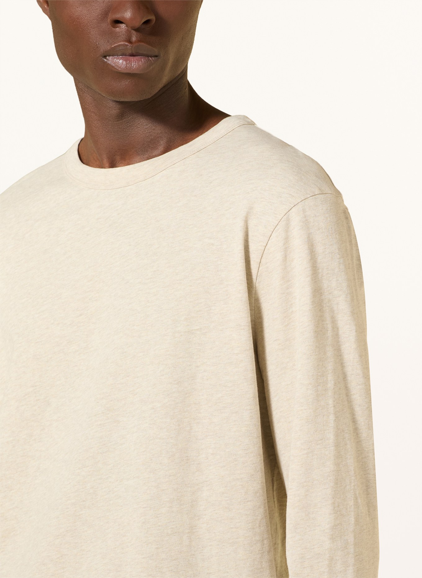 DRYKORN JULIENO Long-Sleeve Shirt: BEIGE
