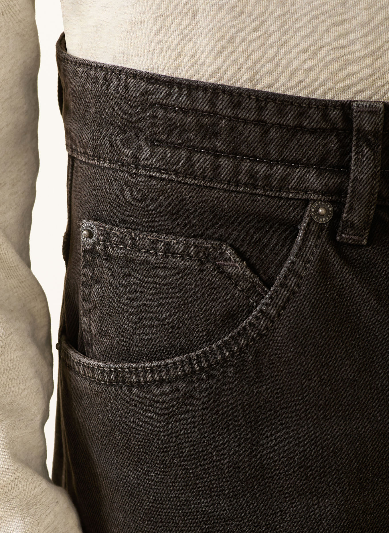 DRYKORN Jeans HIGHT Regular Fit: 1104 braun