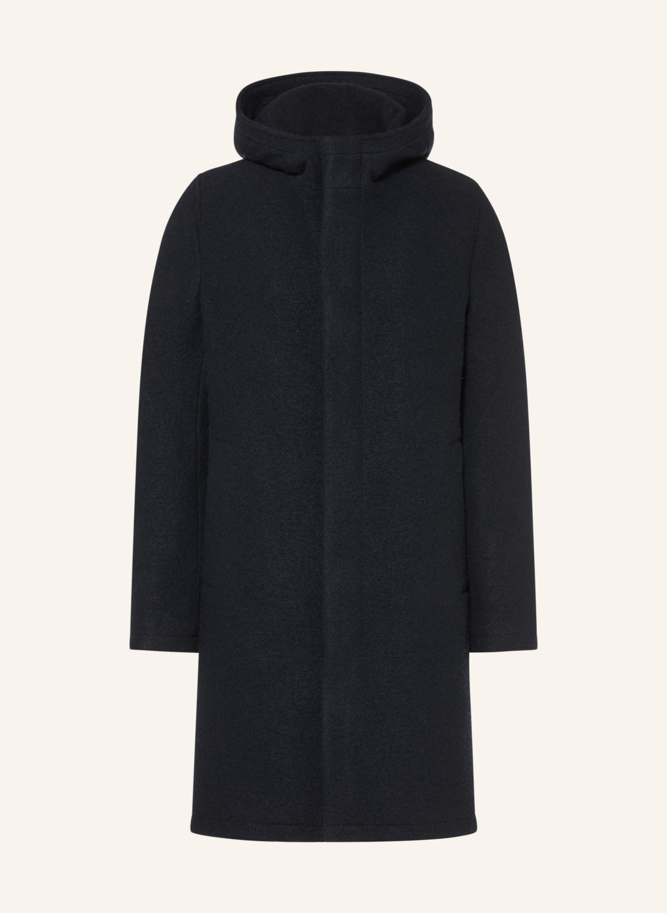 DRYKORN Wollen jas NAUKANO: DONKERBLAUW