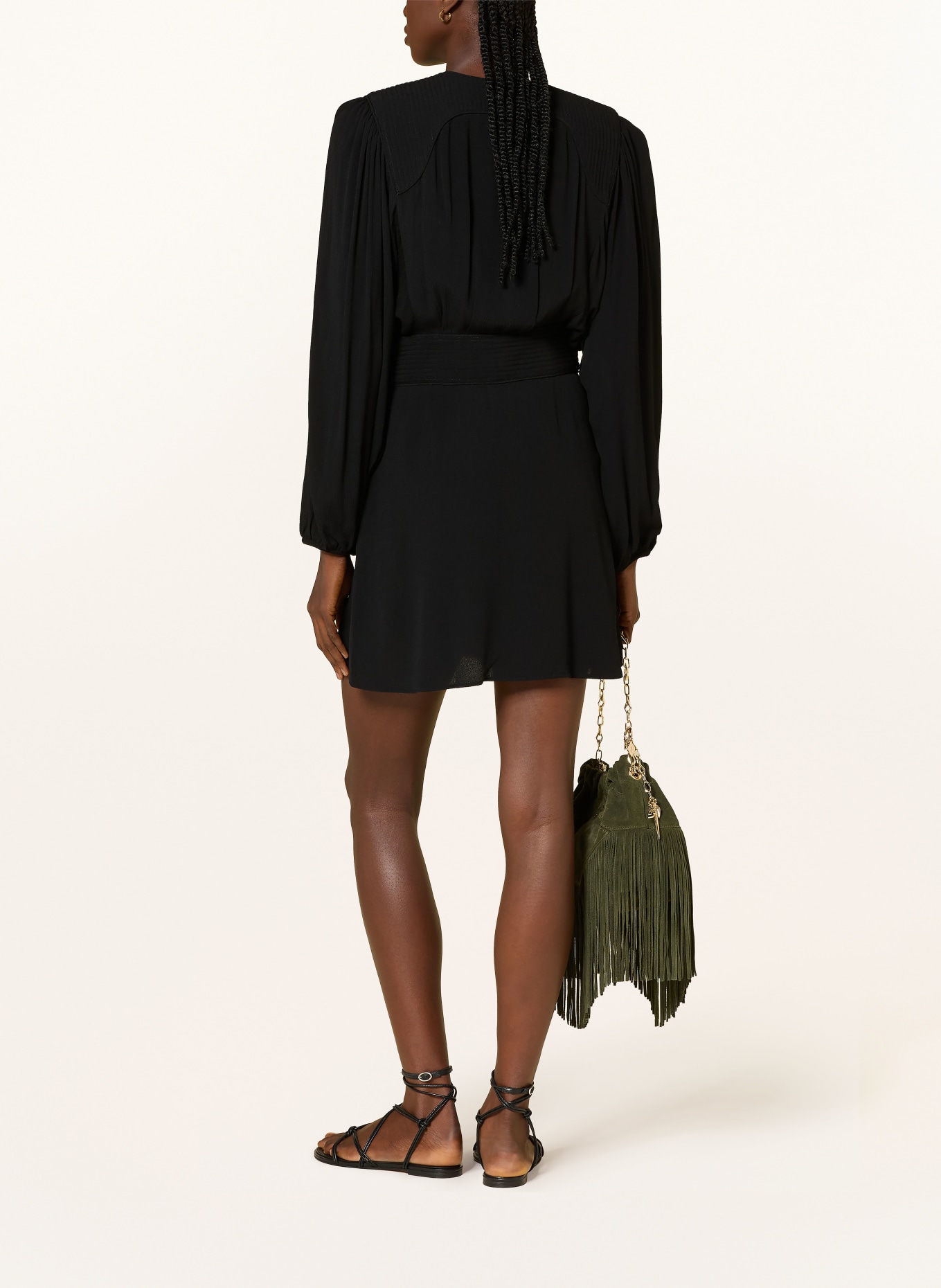 ba&sh Kleid ALANA: SCHWARZ