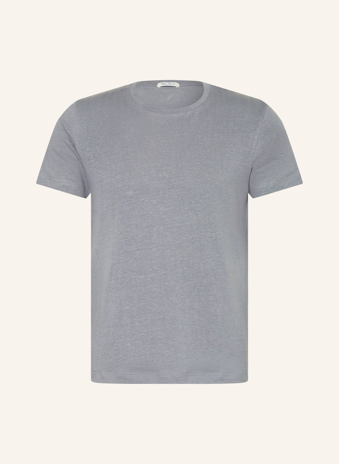 Stefan Brandt ENNO linen T-shirt: GRAY