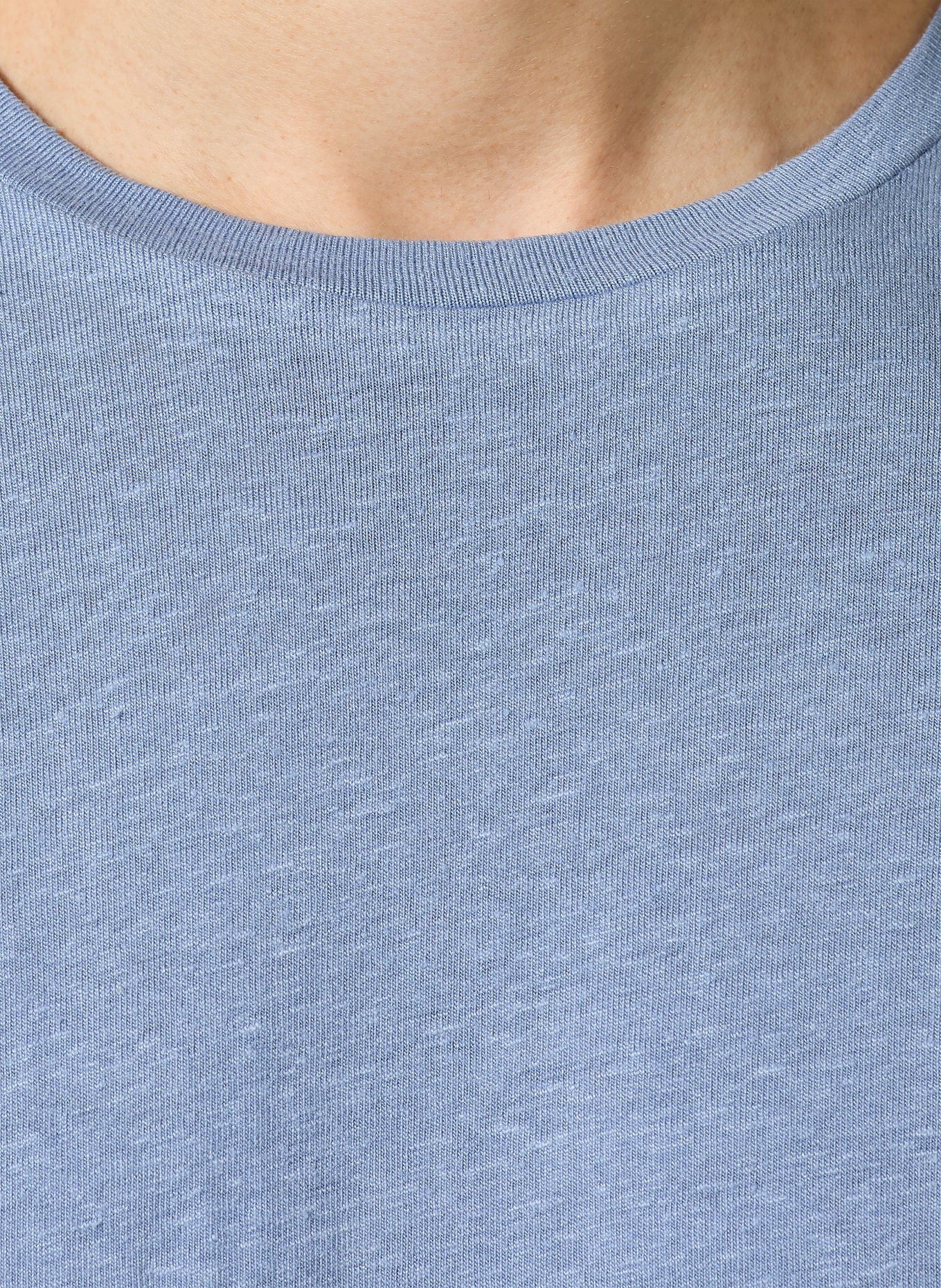 Stefan Brandt ENNO linen T-shirt: LIGHT BLUE