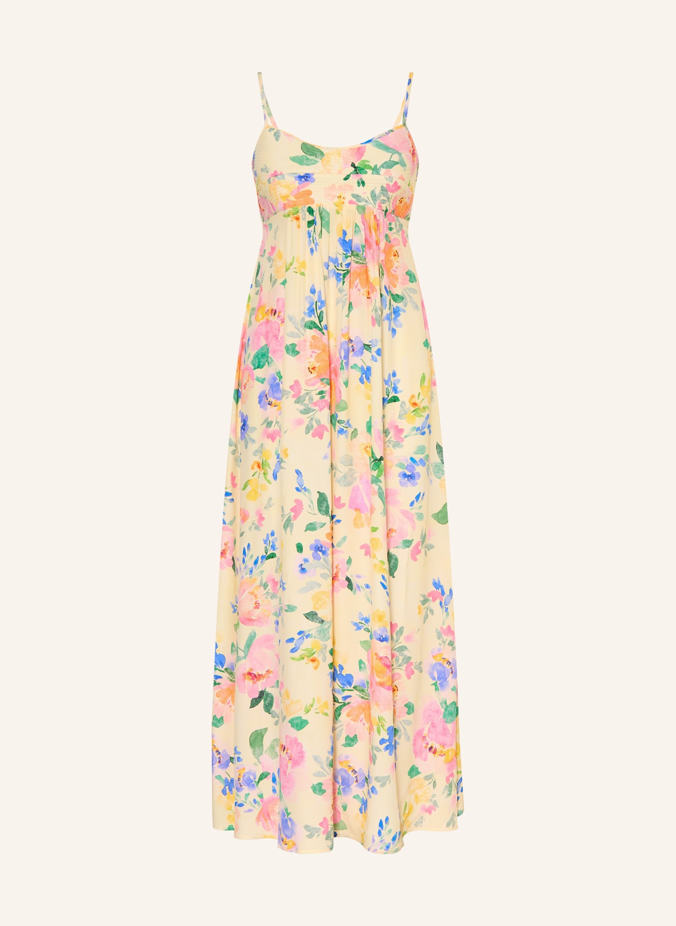 MARYAN MEHLHORN Strandkleid: HELLGELB / PINK / BLAU