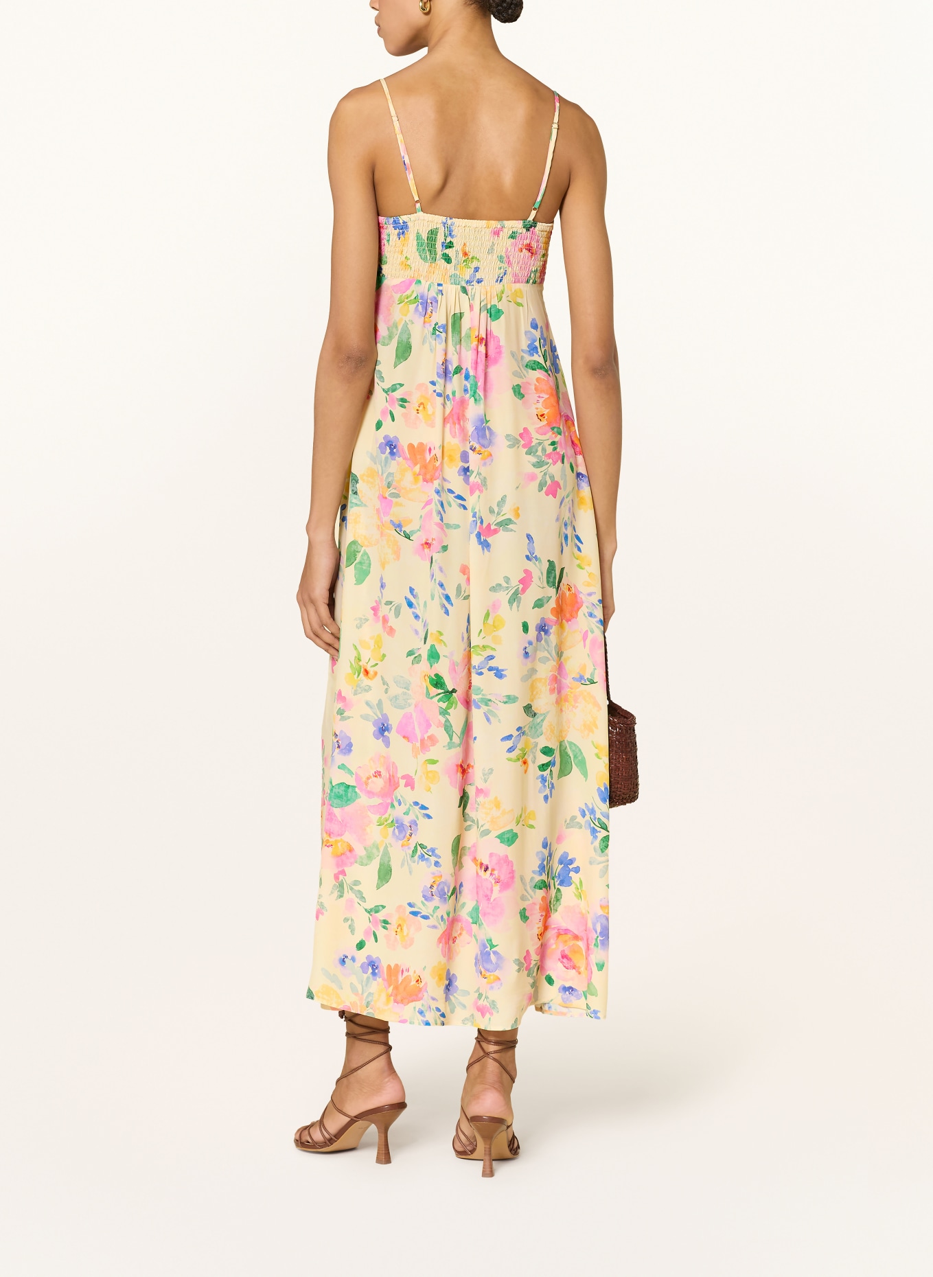 MARYAN MEHLHORN Strandkleid: HELLGELB / PINK / BLAU