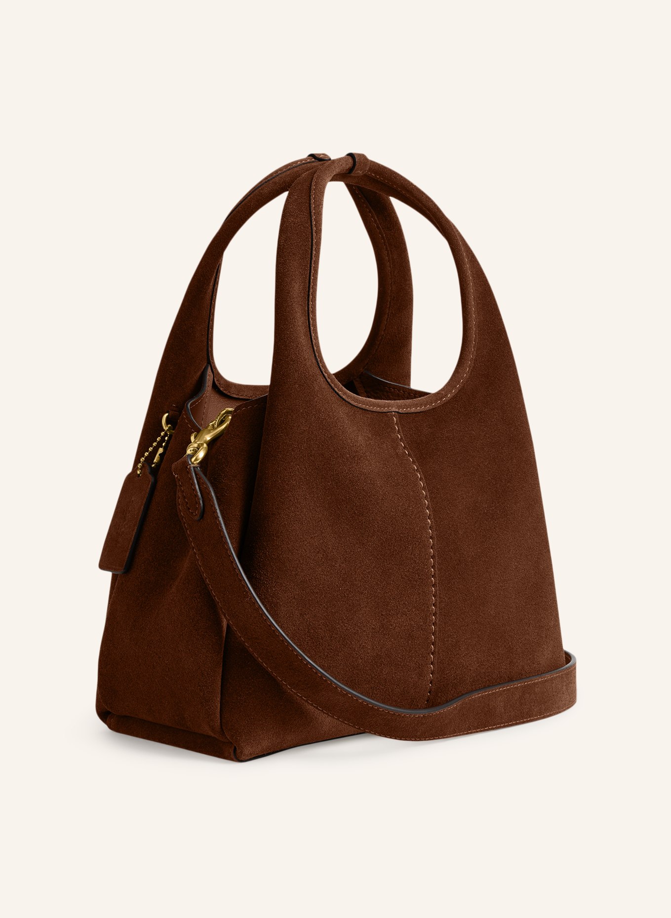 COACH Schultertasche LANA 23: BRAUN
