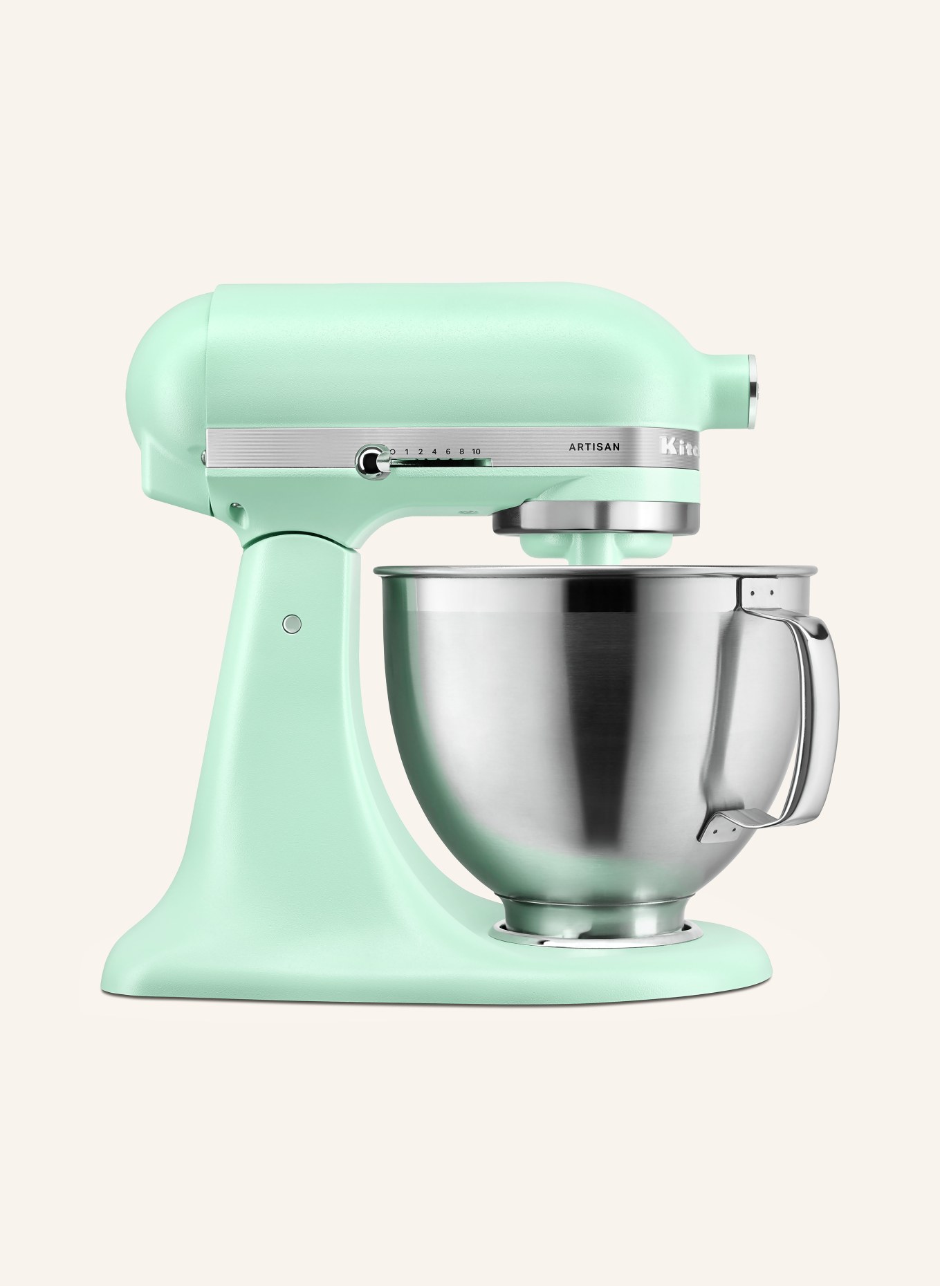 KitchenAid Robot kuchenny ARTISAN 4,7 l: MIĘTOWY / SREBRNY