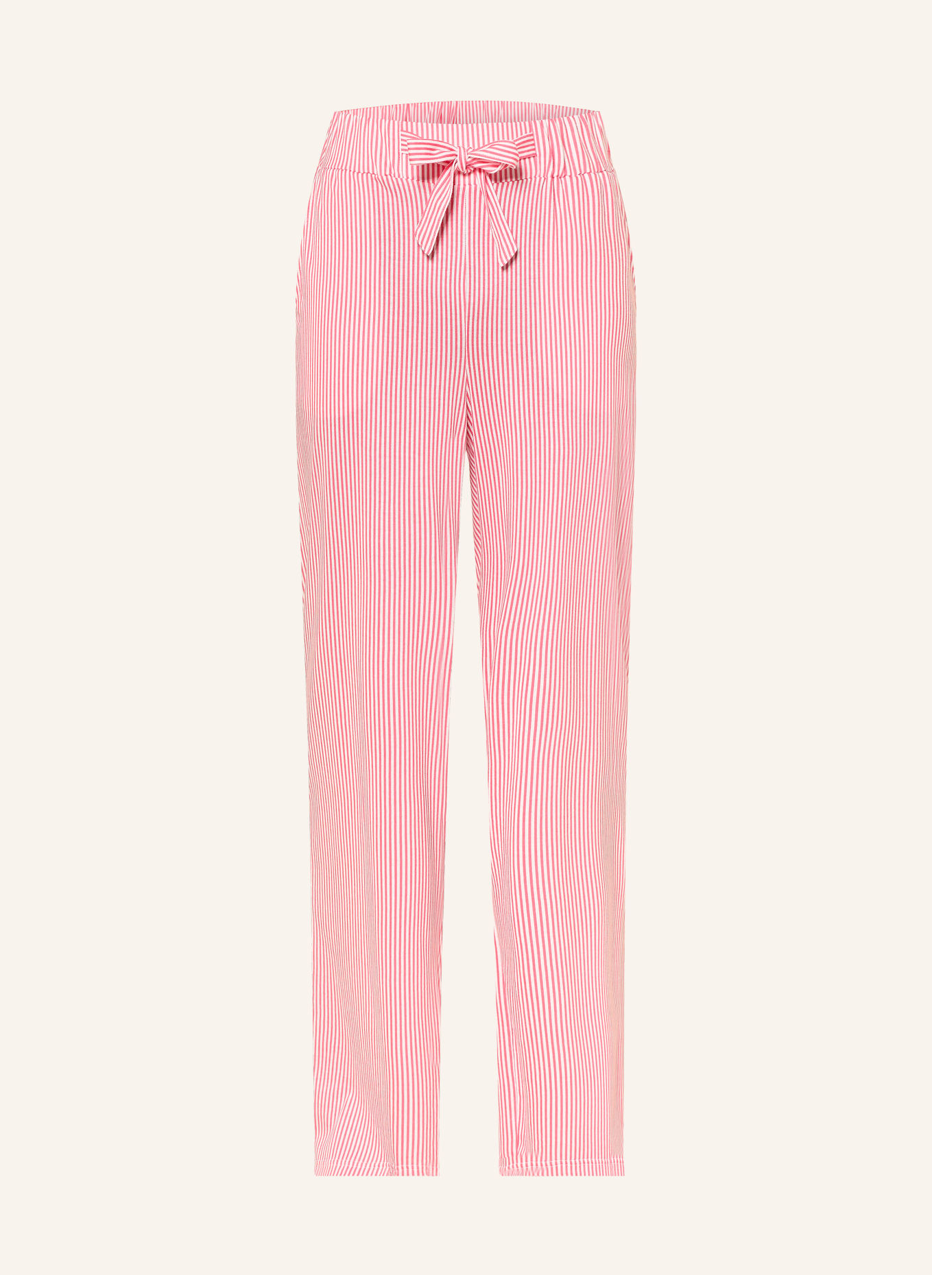 CALIDA Sleep pants FAVORITES BEACH: LIGHT RED / WHITE