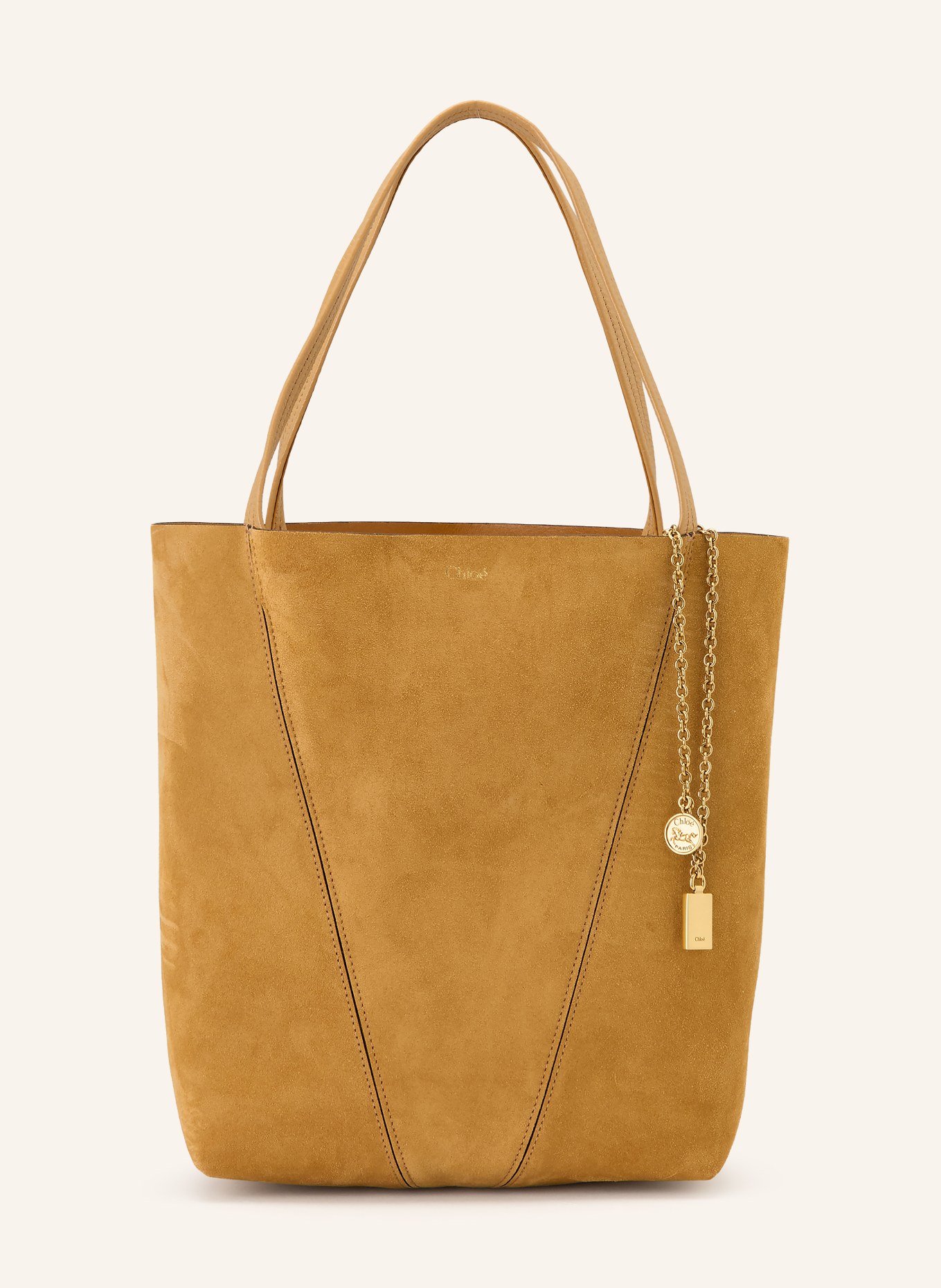 Chloé Shopper SPIN: Bleached Brown
