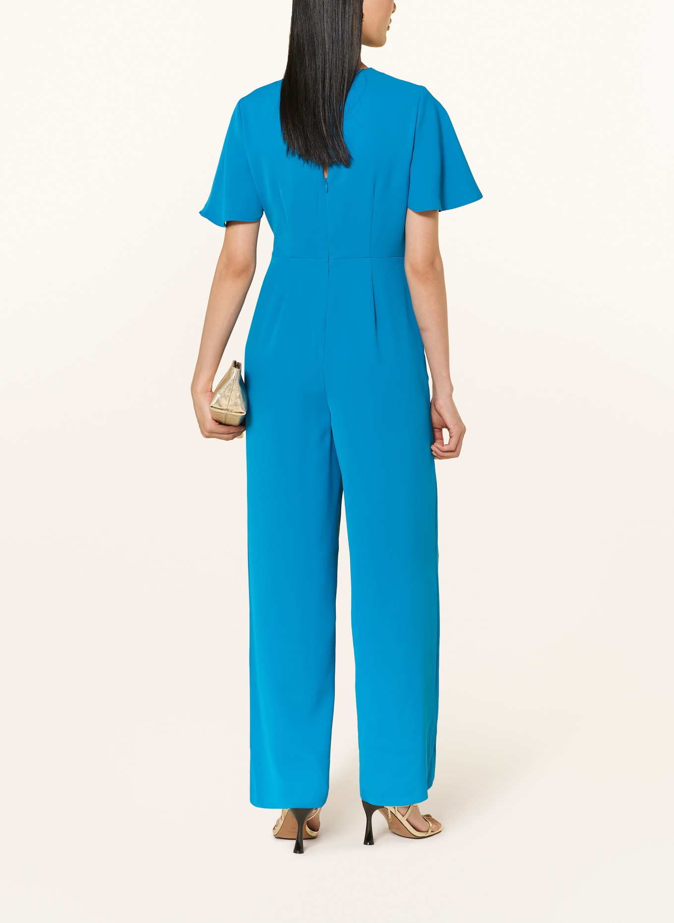 Phase Eight Jumpsuit JULISSA met wikkellook: PETROL