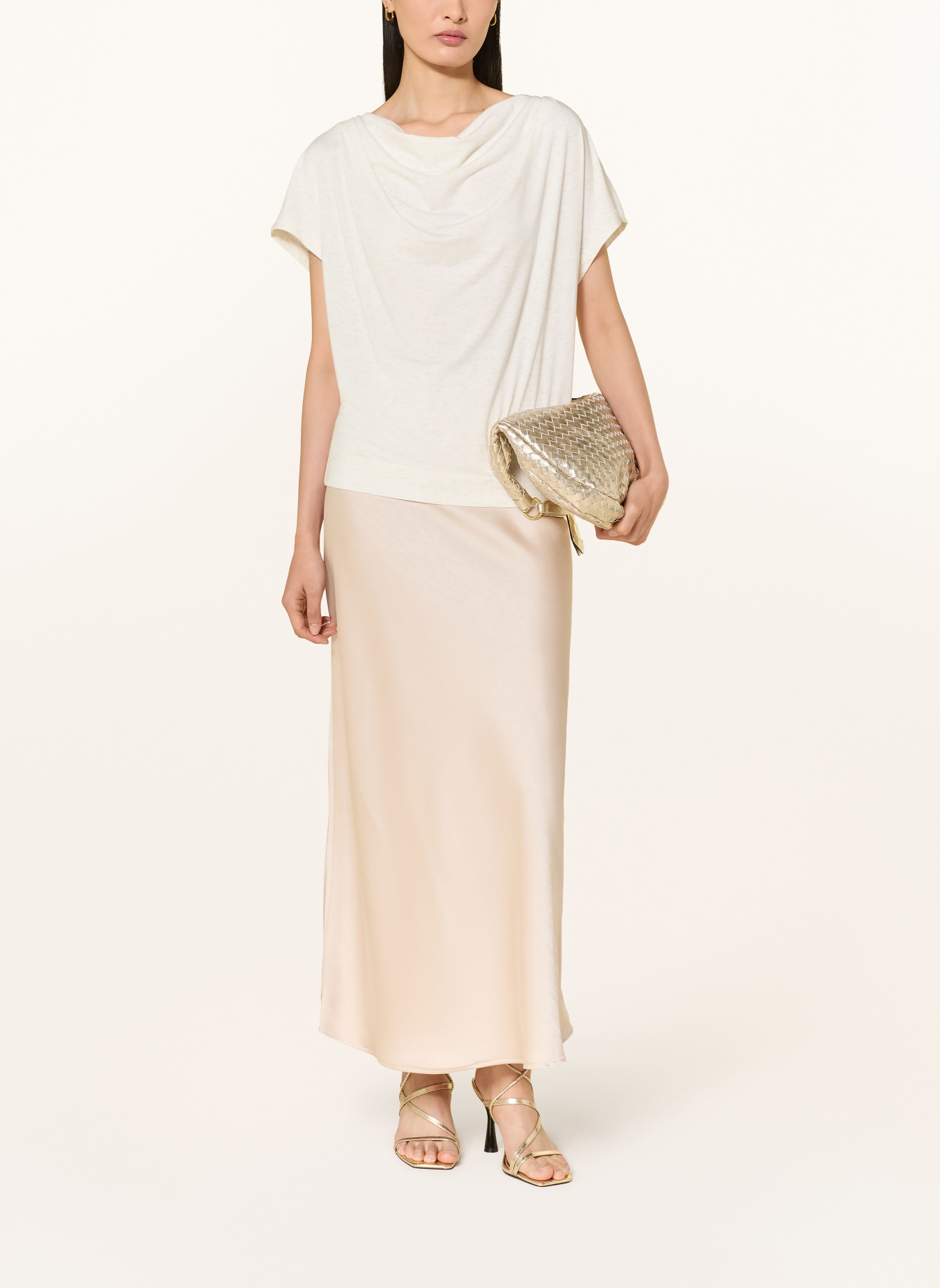 Phase Eight T-shirt PRIYA: ECRU / BEIGE