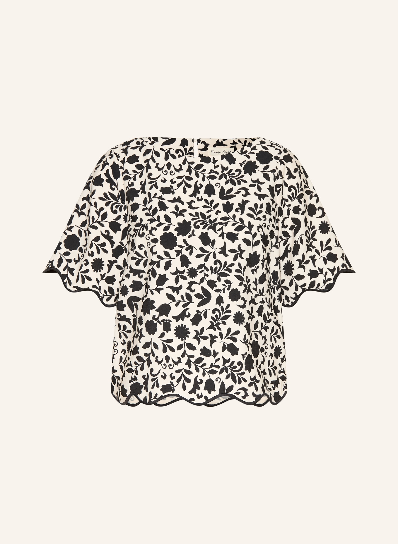Phase Eight Blouse ABI: ZWART / ECRU