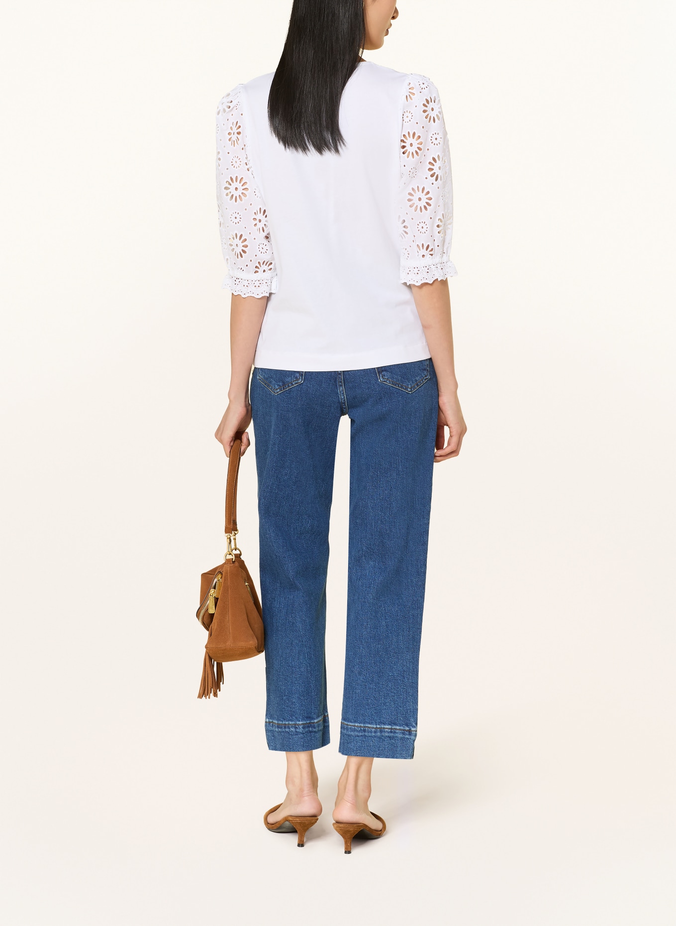 Phase Eight Cropped jeans LEXI: 0854 Mid Wash