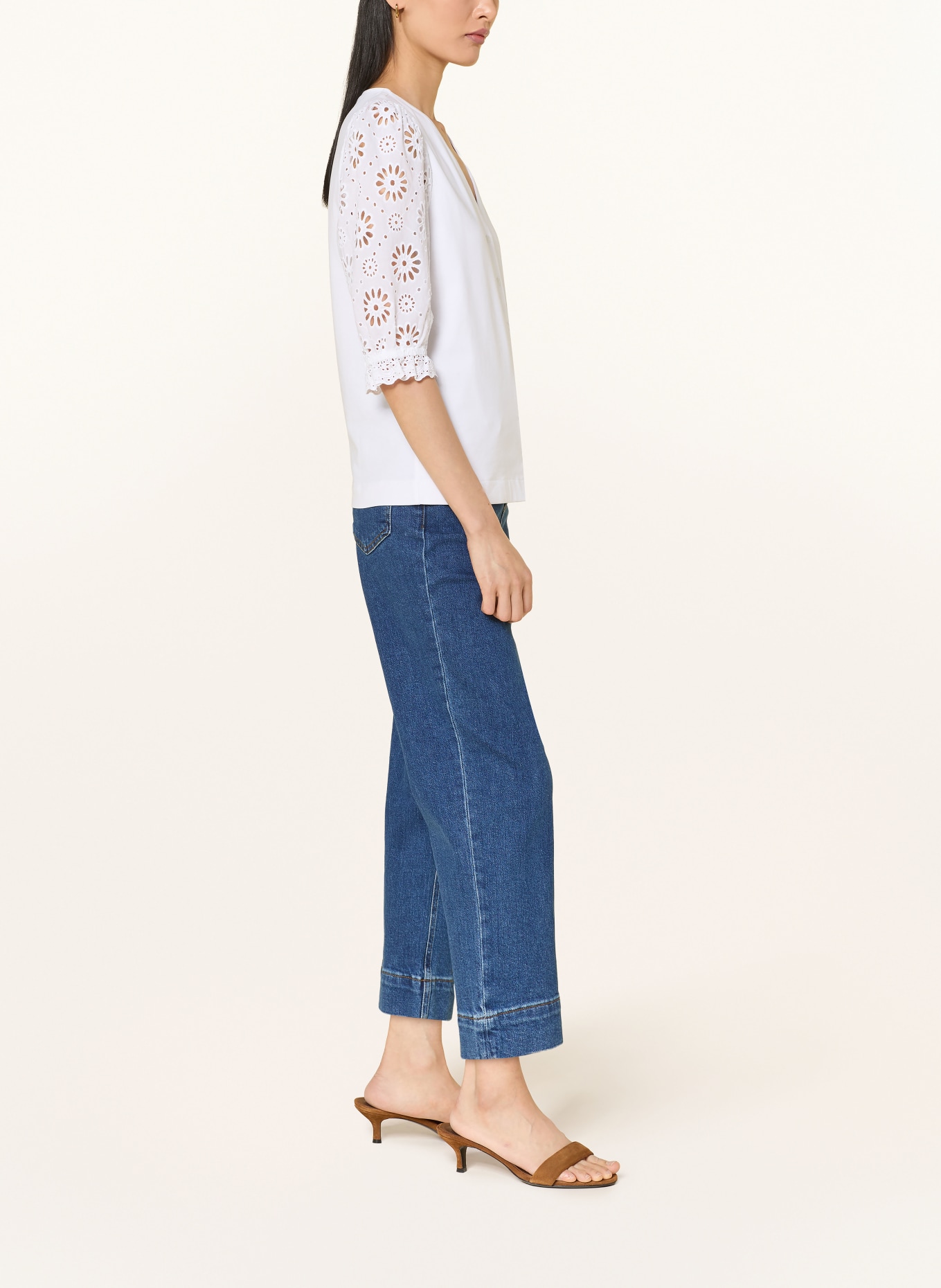 Phase Eight Cropped jeans LEXI: 0854 Mid Wash