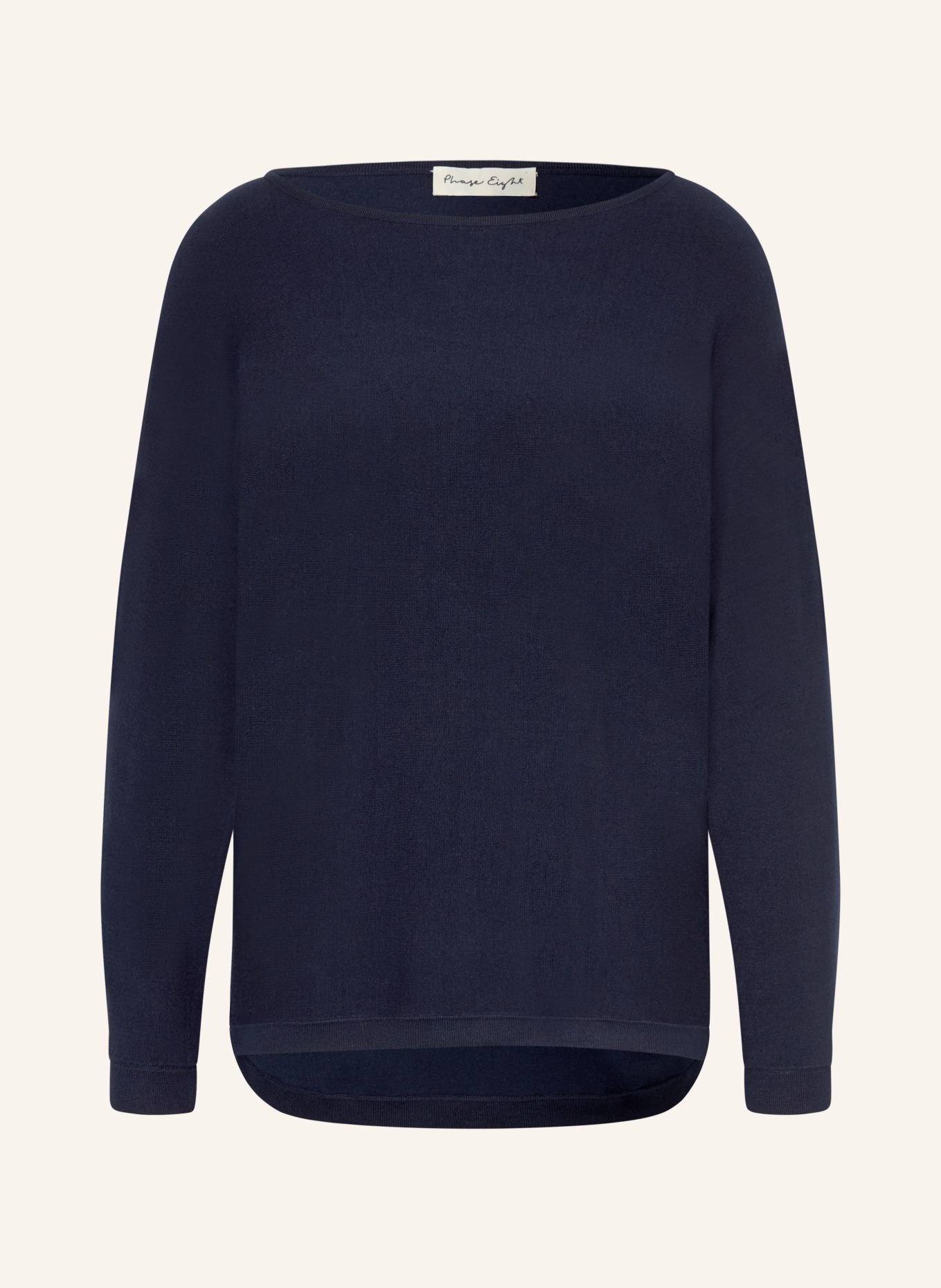 Phase Eight Trui CRISTINE met 3/4-mouwen: DONKERBLAUW