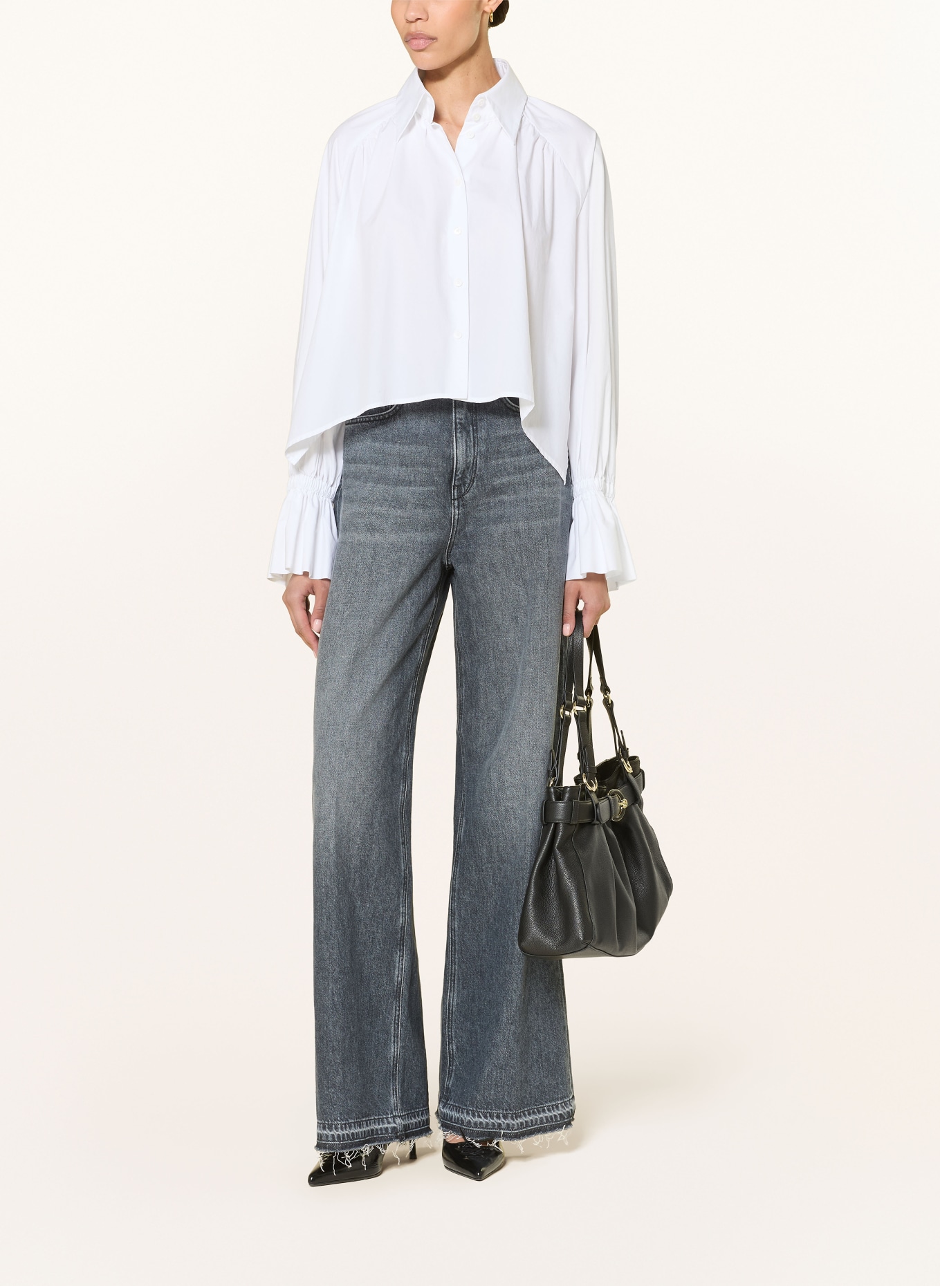 DRYKORN Hemdbluse VAELIE: WEISS
