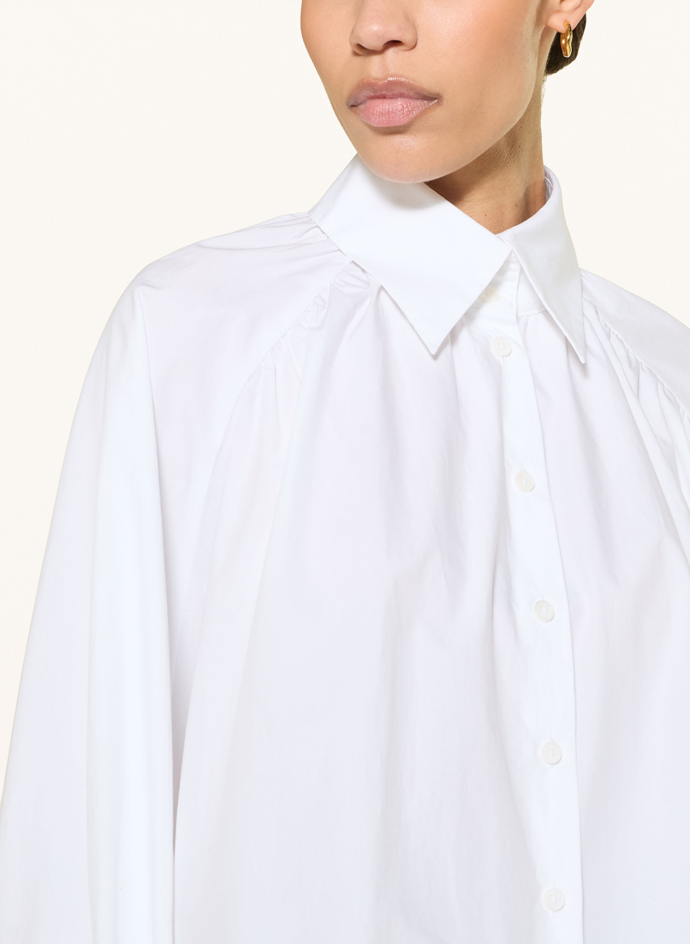 DRYKORN Hemdbluse VAELIE: WEISS