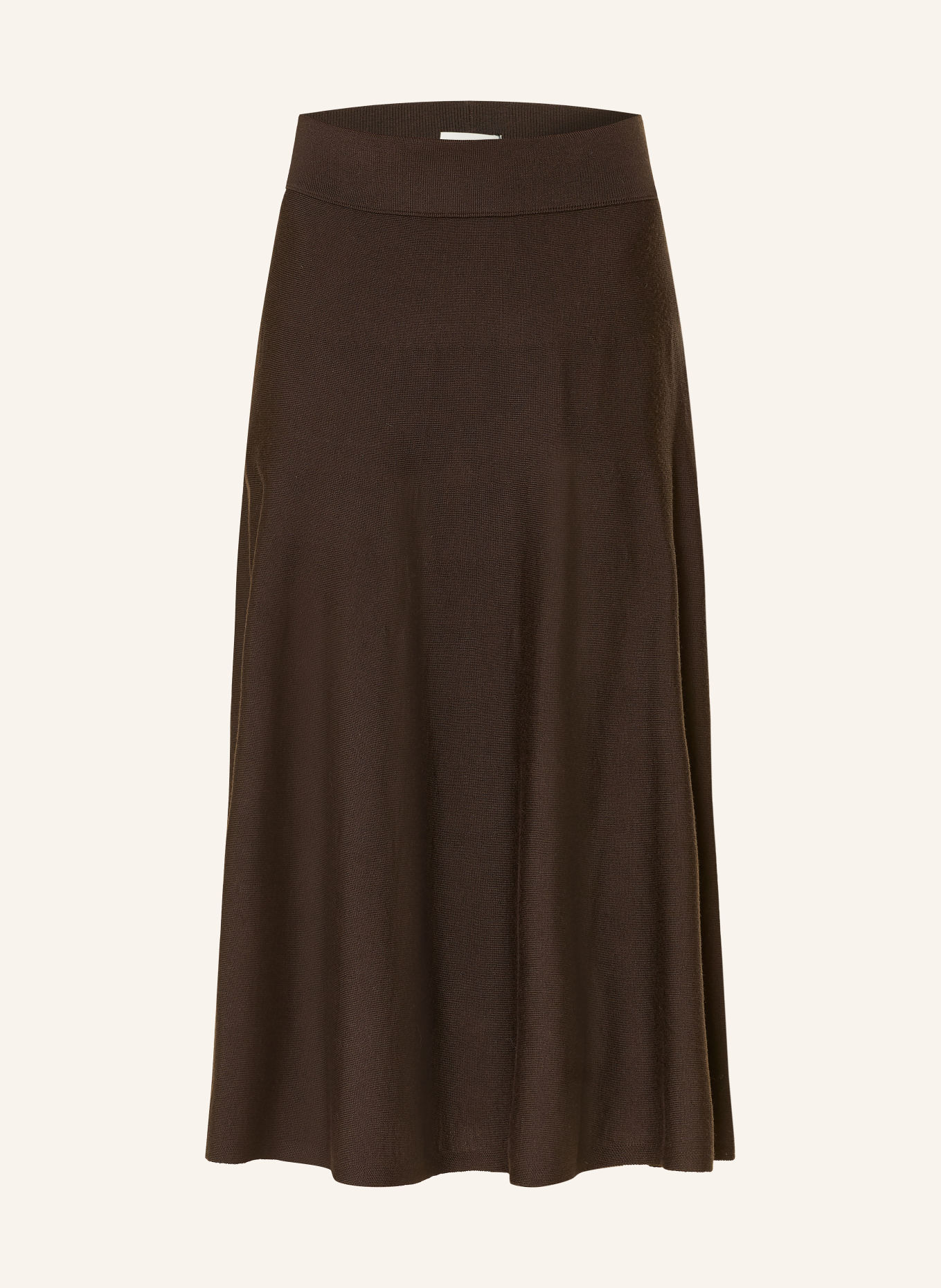 DRYKORN THERES Knit Skirt: DARK BROWN