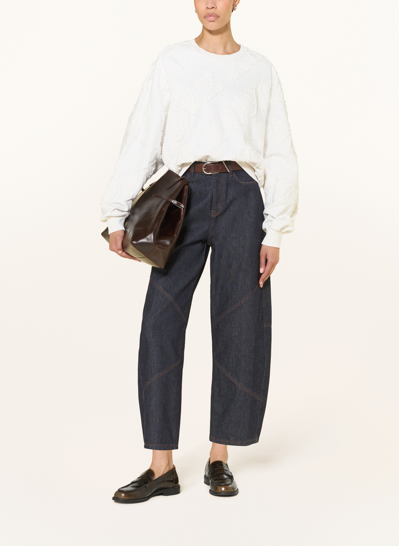 DRYKORN Oversized-sweater ASTERA: ECRU