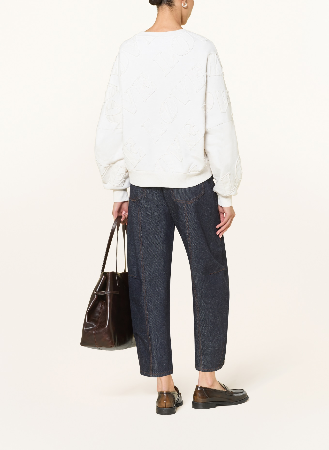DRYKORN Oversized-sweater ASTERA: ECRU