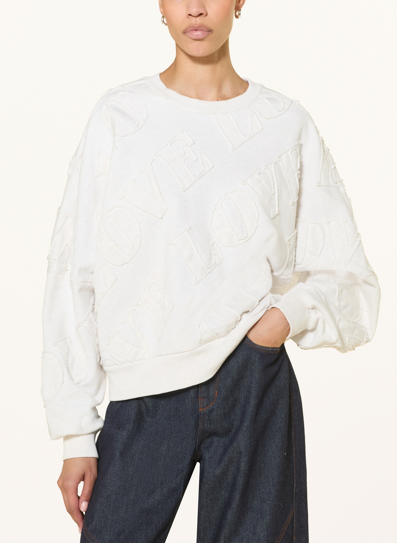 DRYKORN Oversized-sweater ASTERA: ECRU