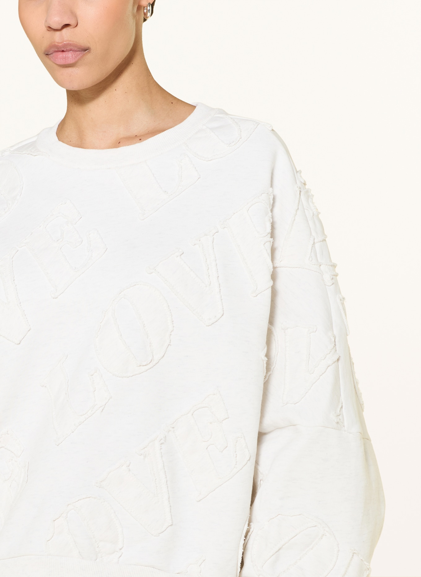 DRYKORN Oversized-sweater ASTERA: ECRU