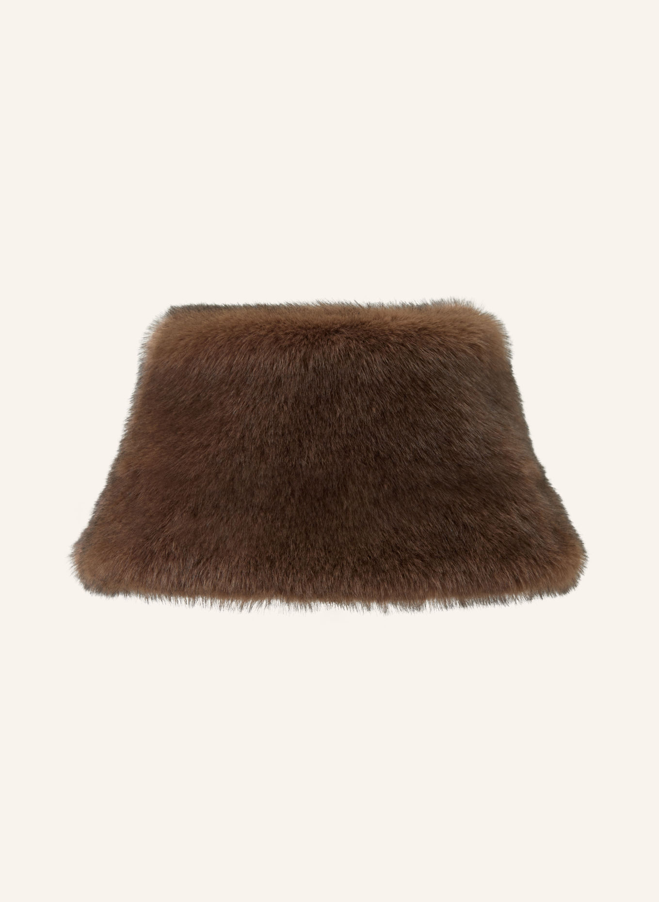MRS & HUGS Bucket hat: DARK BROWN