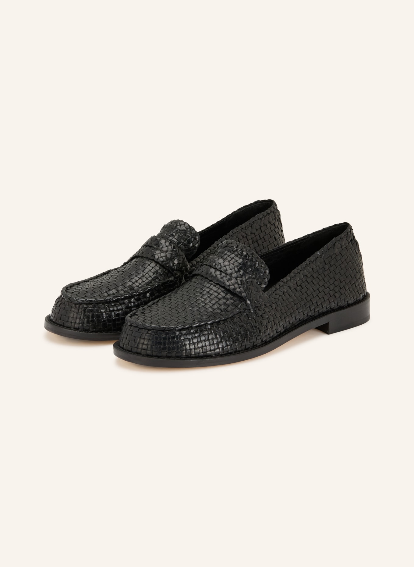 POEVE Loafer MAVERICK: ZWART
