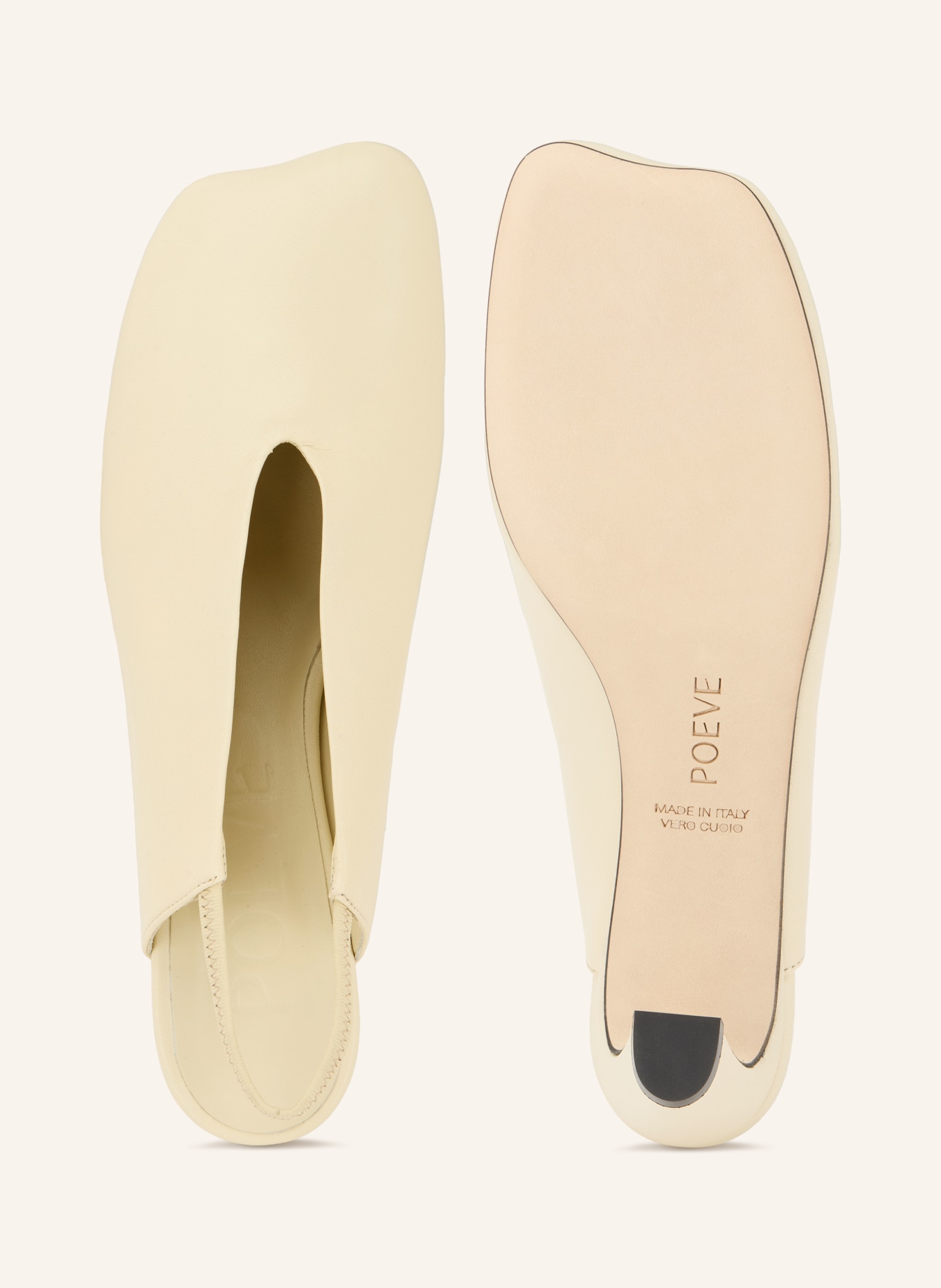 POEVE Slingpumps ELISA: ECRU