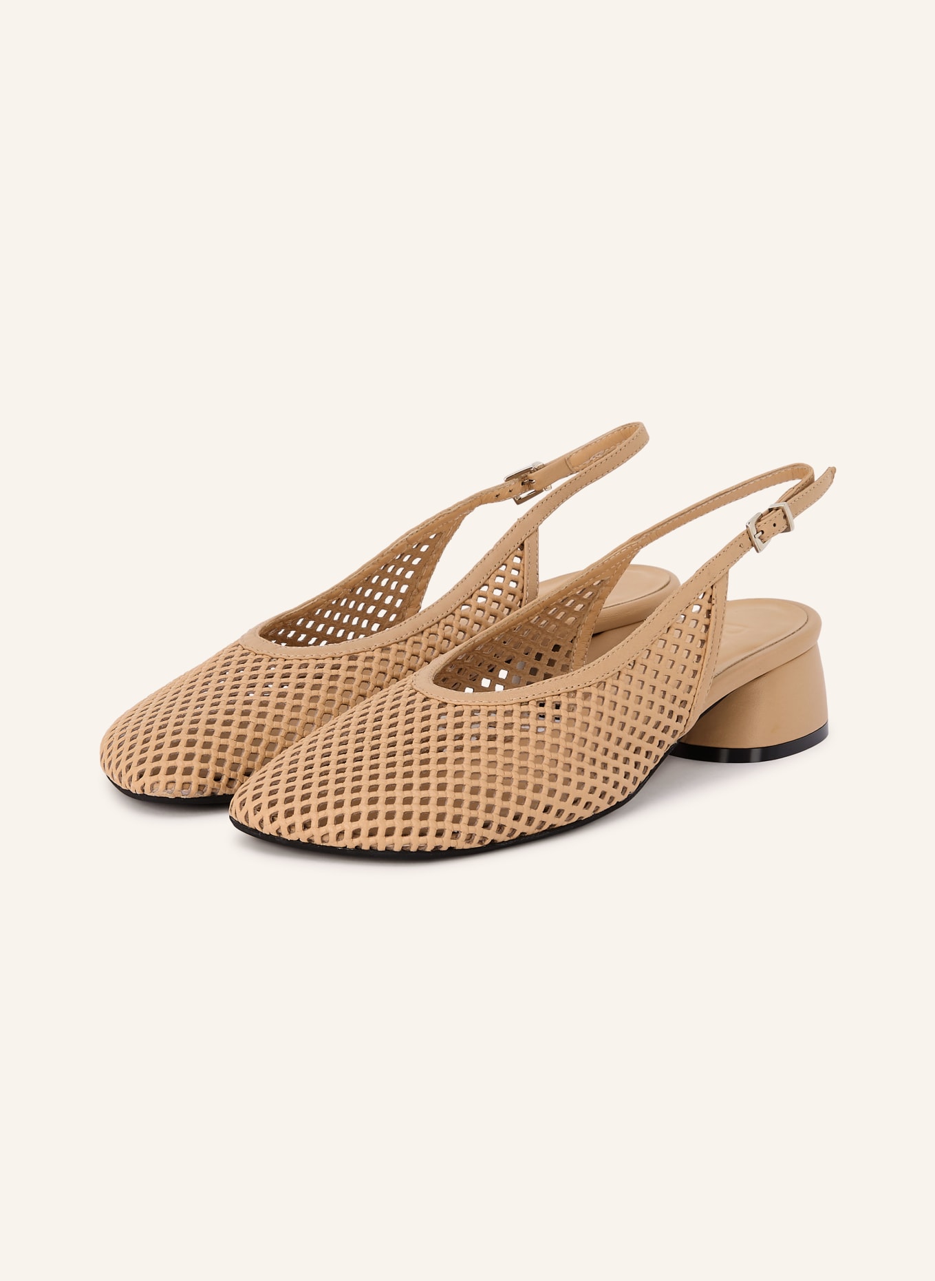 POEVE Slingpumps LIRA: CAMEL