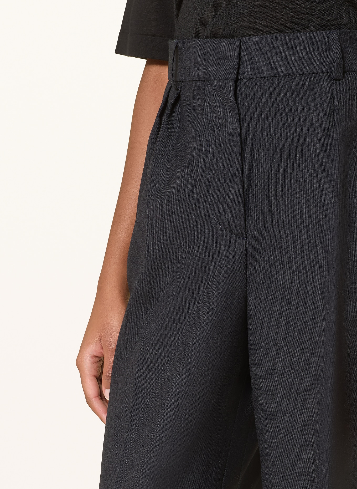 ba&sh Marlenehose NANI: DUNKELBLAU