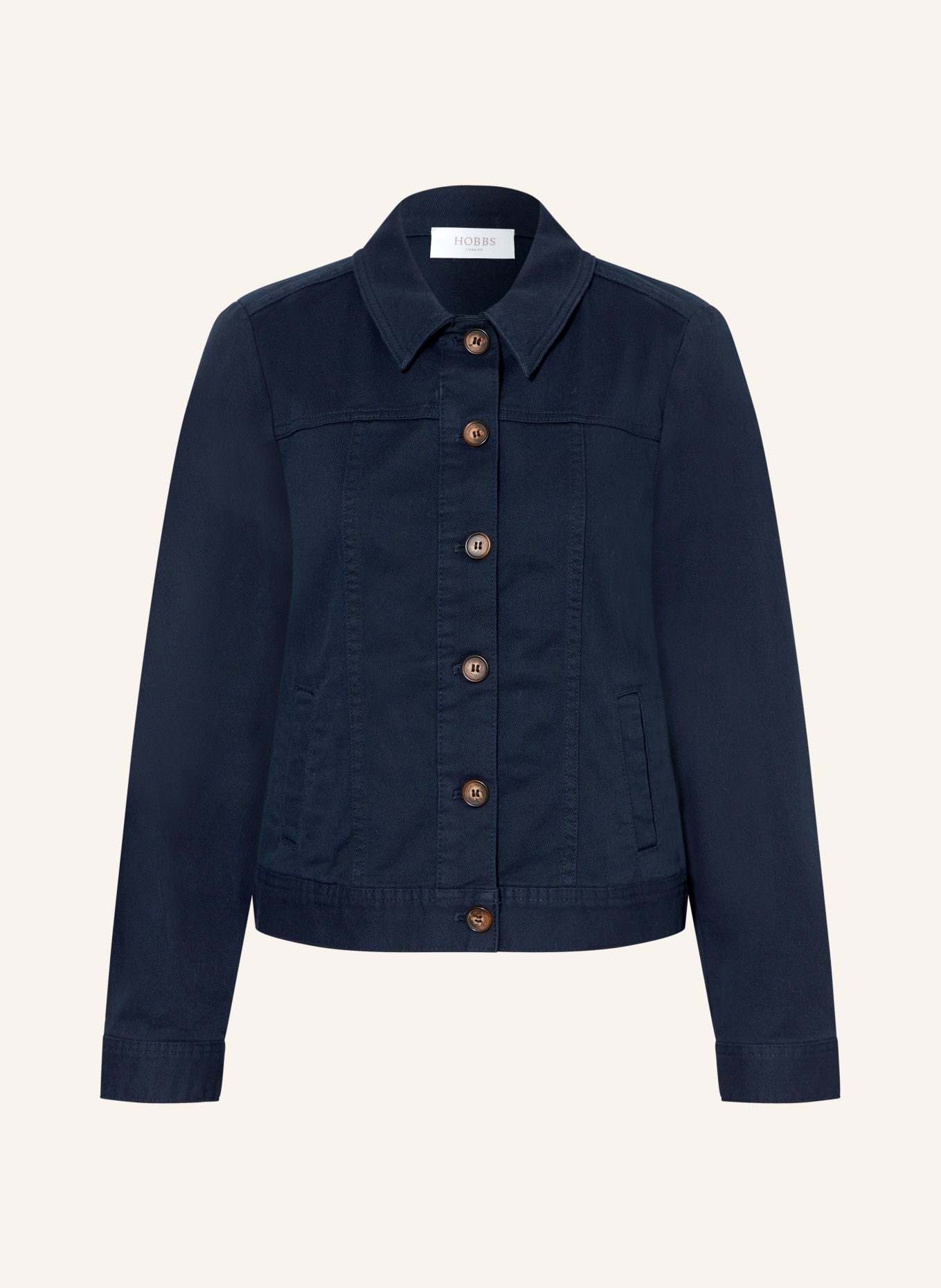 HOBBS Kurtka SELBORNE: GRANATOWY