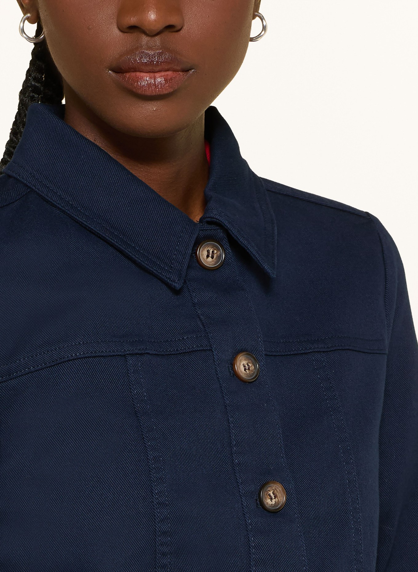 HOBBS Kurtka SELBORNE: GRANATOWY