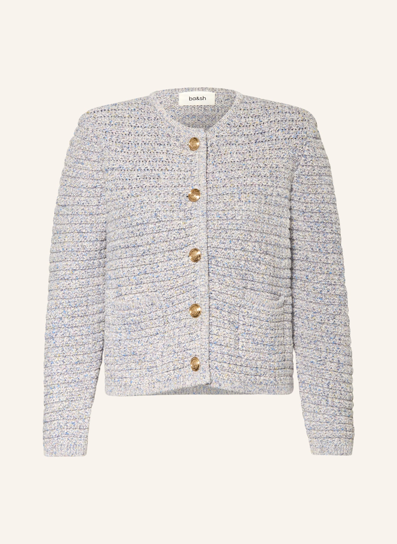 ba&sh Strickjacke GUSPA: HELLBLAU