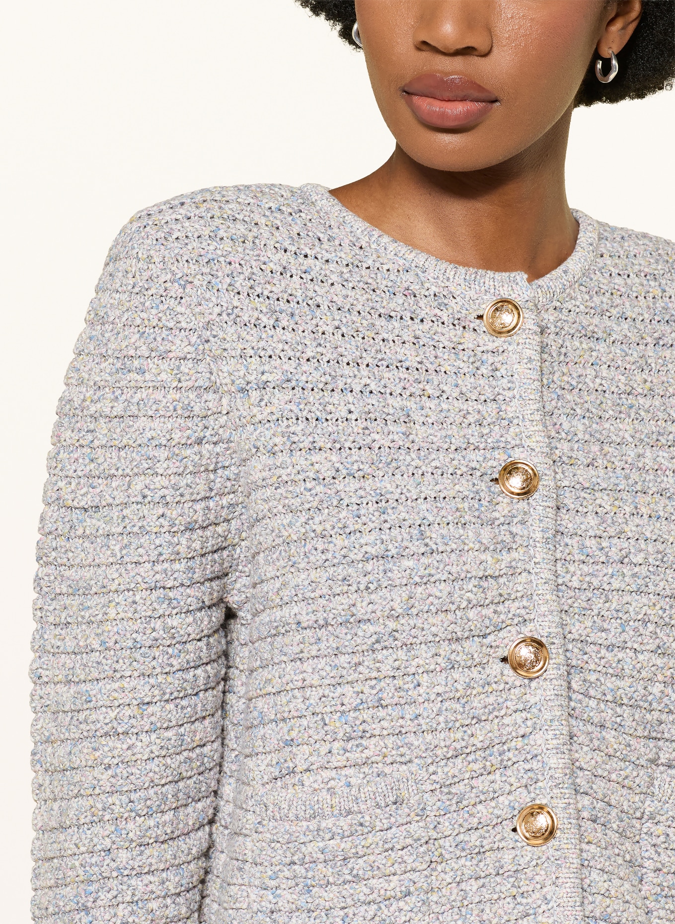 ba&sh Strickjacke GUSPA: HELLBLAU