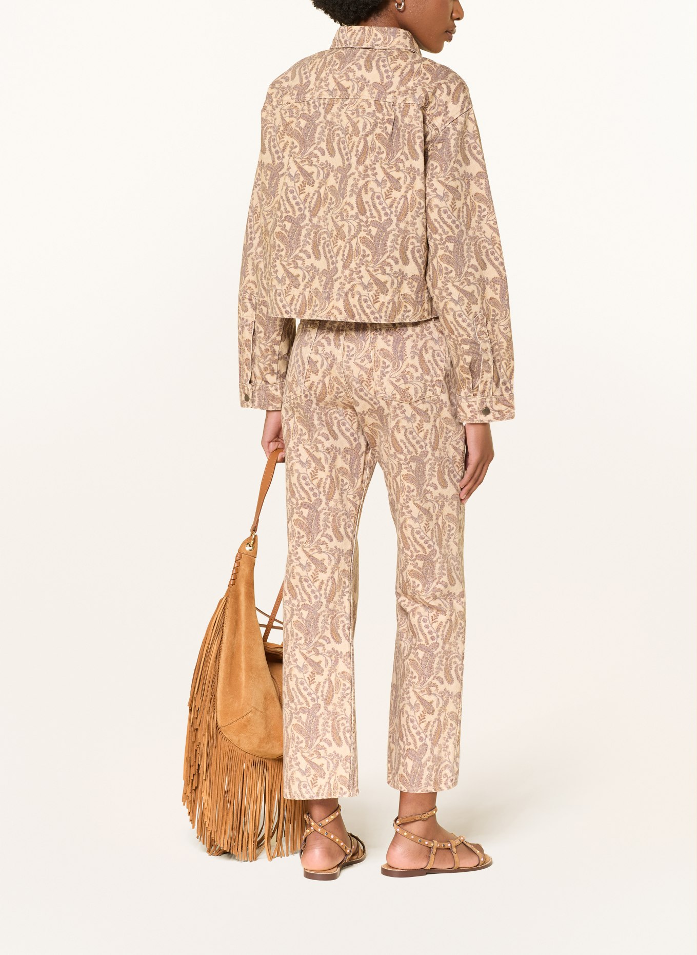 ba&sh Overjacket TULLIA: HELLBRAUN / BRAUN