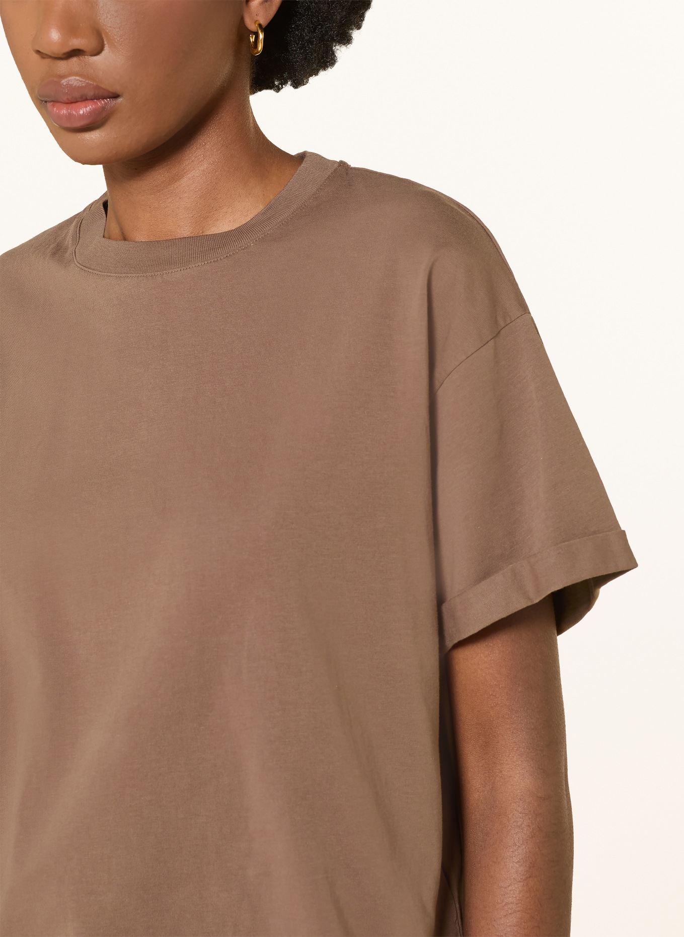 ba&sh T-Shirt ROSIE: BRAUN