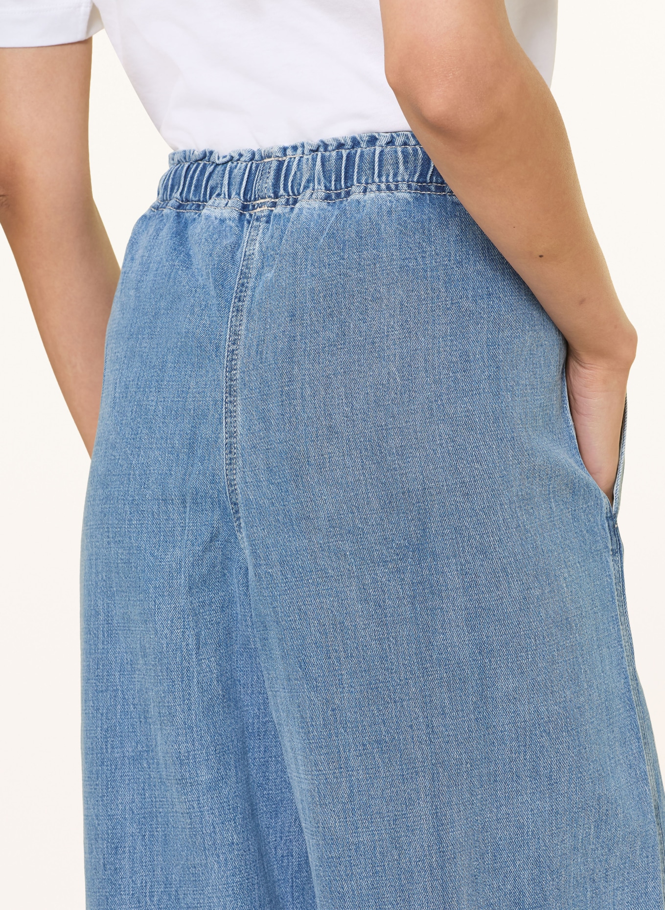 ARKET Jeans met wijde pijpen: 001 Denim Blue Light